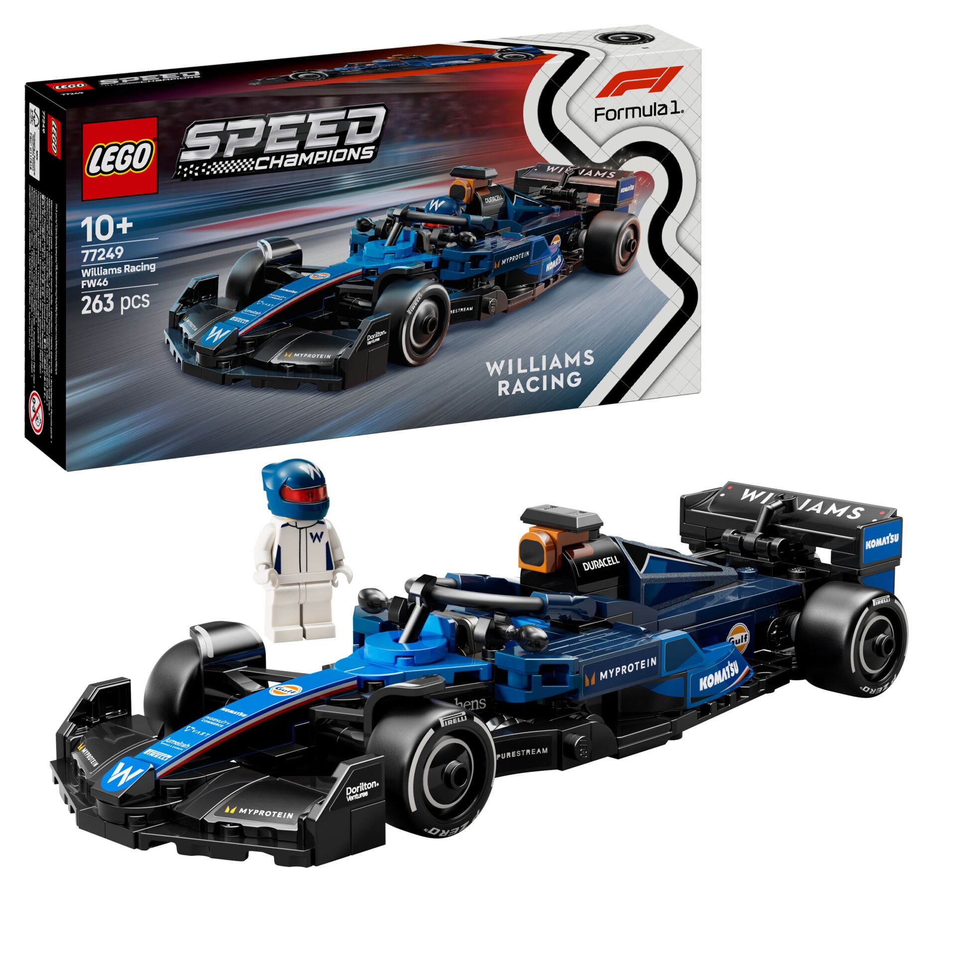 Lego, Speed Champions, Formel 1 Auto, Rennwagen, Kit