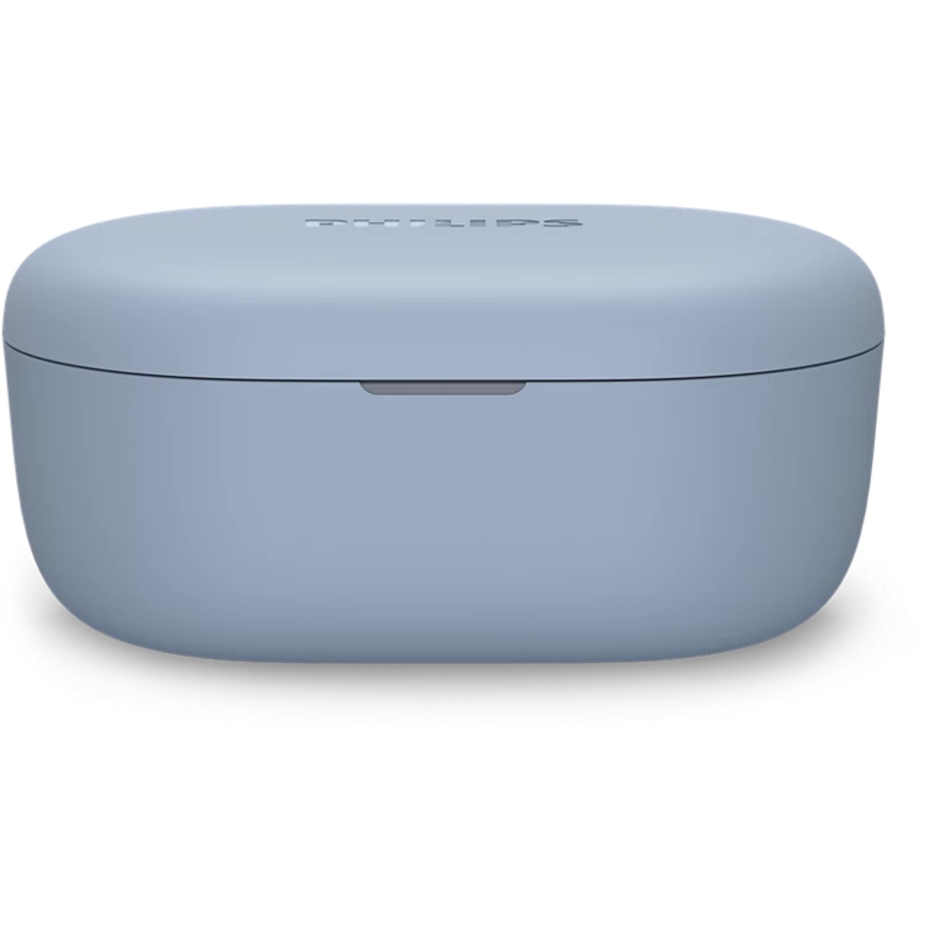 Ohrhörer-Case, Elektronik-Case, Bluetooth-Case, Lichtblau, Kabelloses-Ladecase