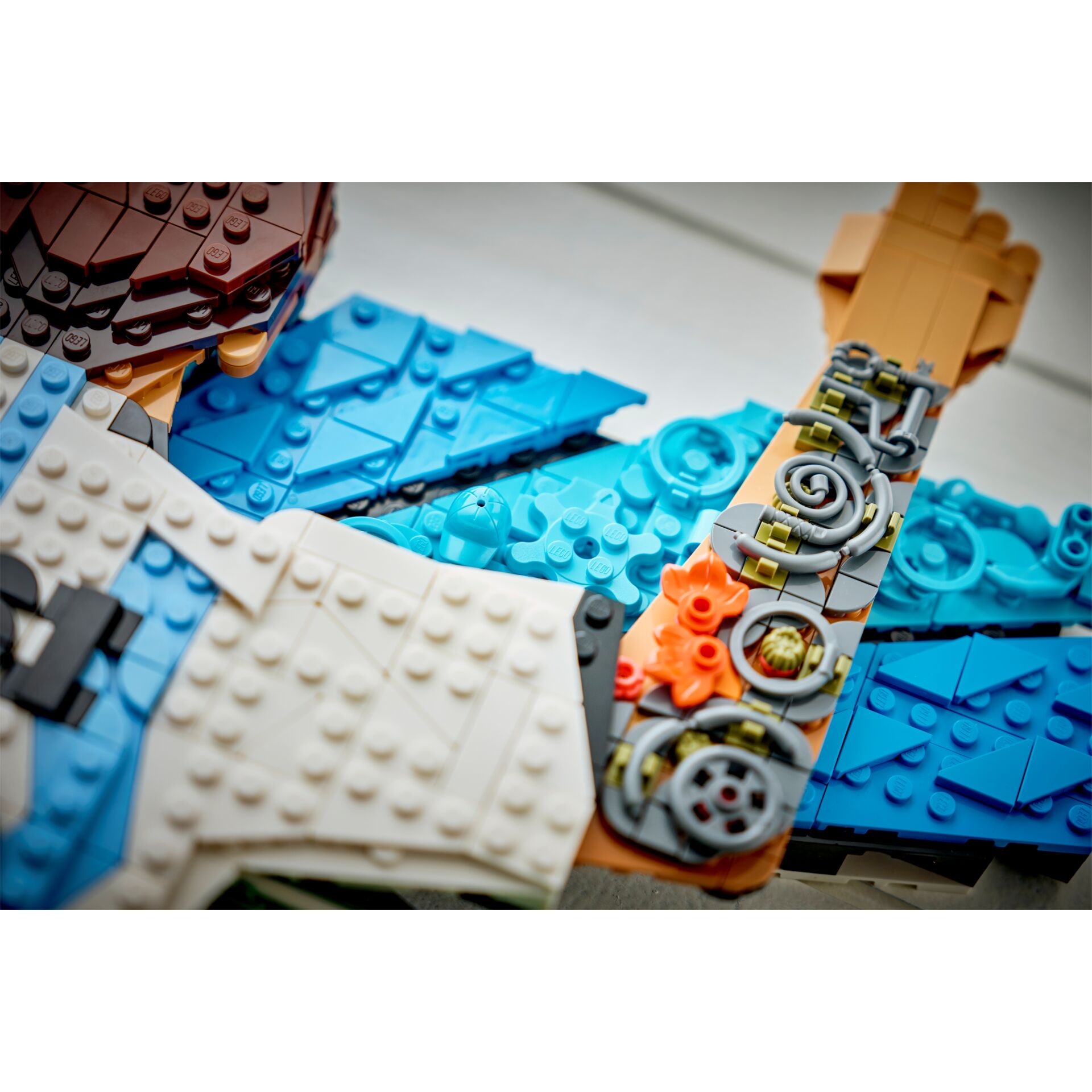 Lego, Platzset, Bauklotzen, Blau, Kunststoff
