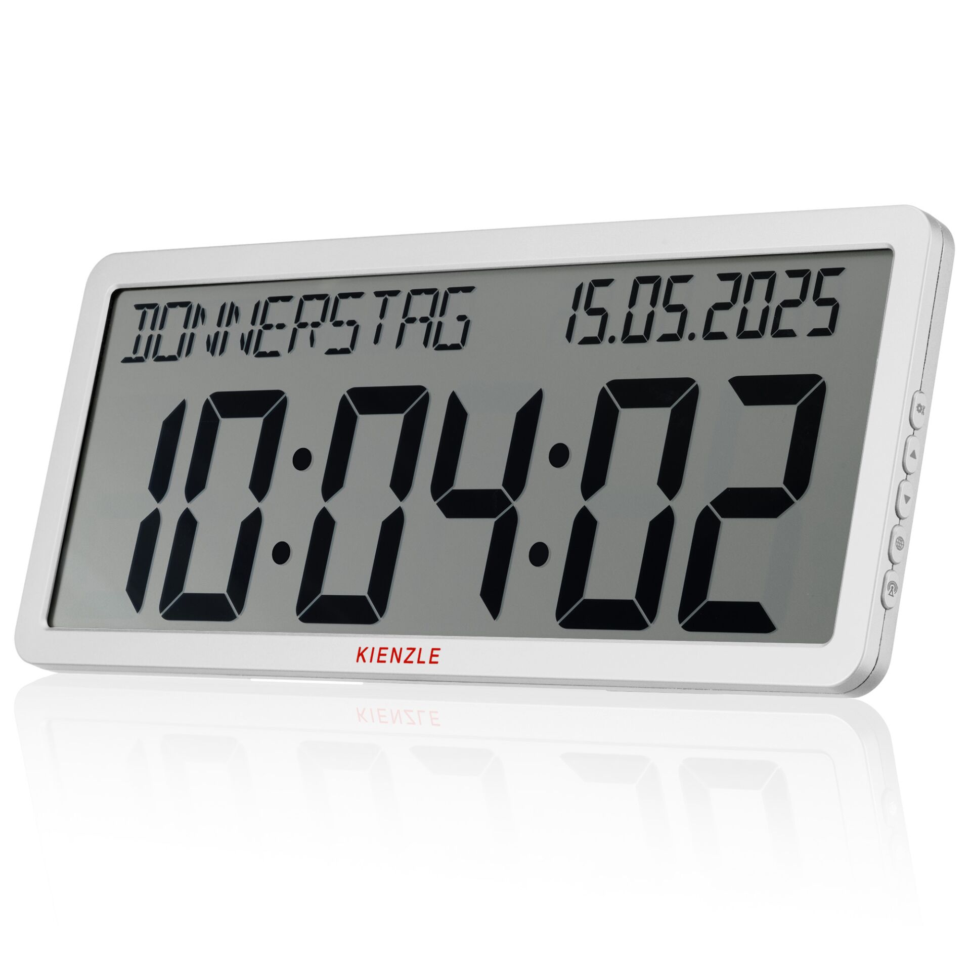 digitaluhr, wecker, kugelanzeige, großes display, raidlichziffern