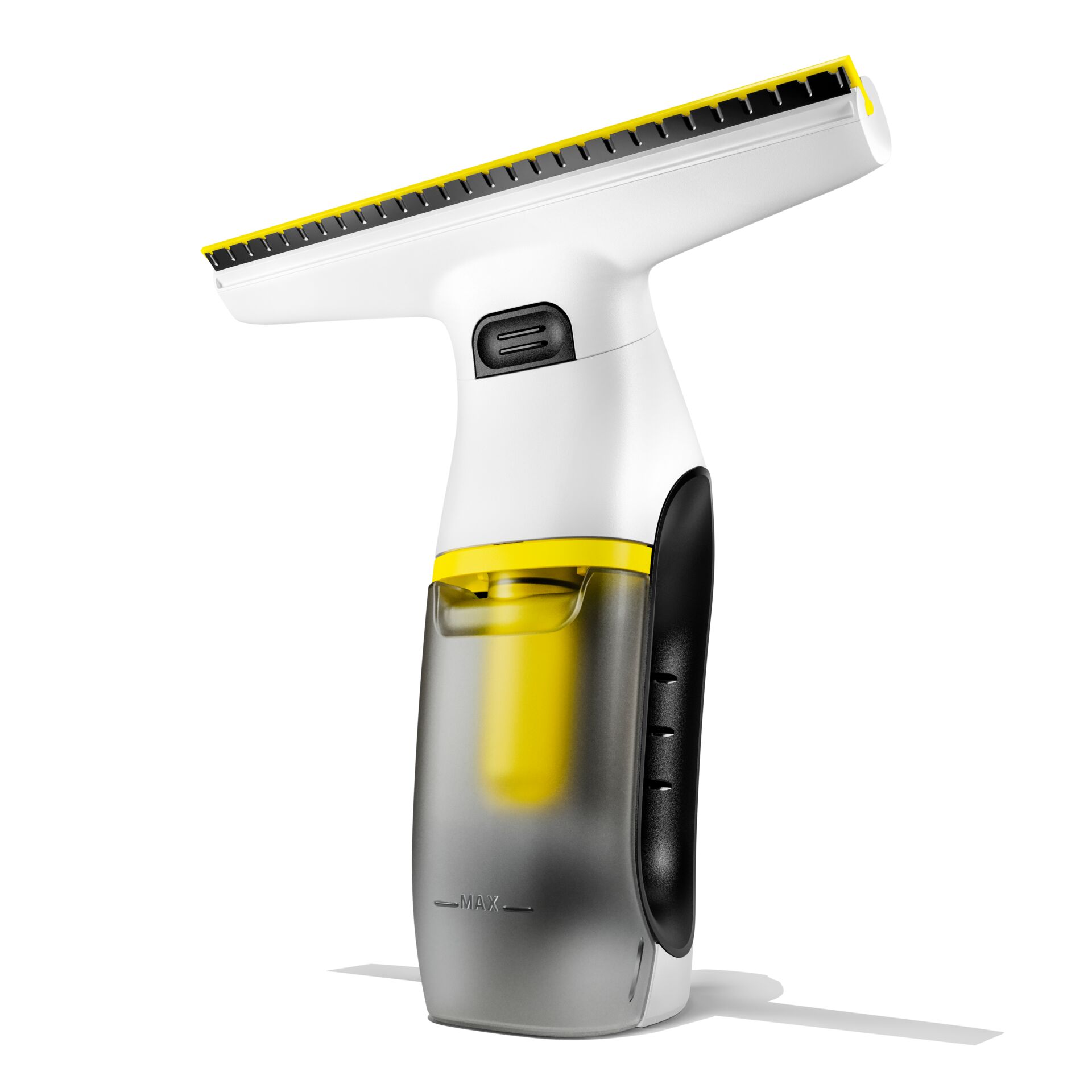 Stoffschaber, Schaumdüse, Handheld, Gelb, Transparent Tank