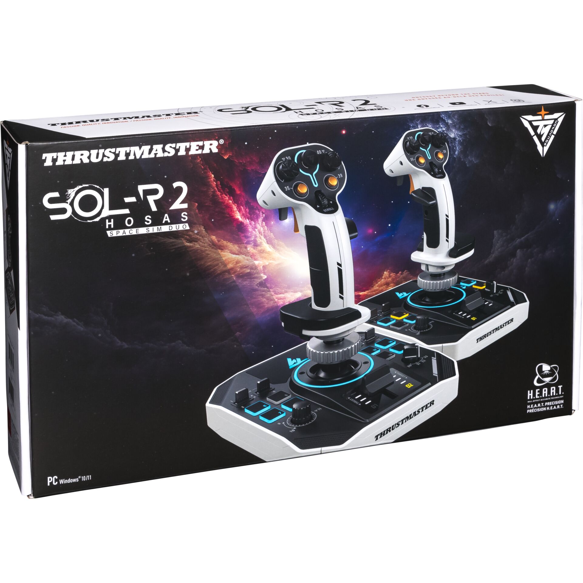 RC-Controller, Joystick, Thrustmaster, Weltraum-Sim-Duo, Gaming-Zubehör
