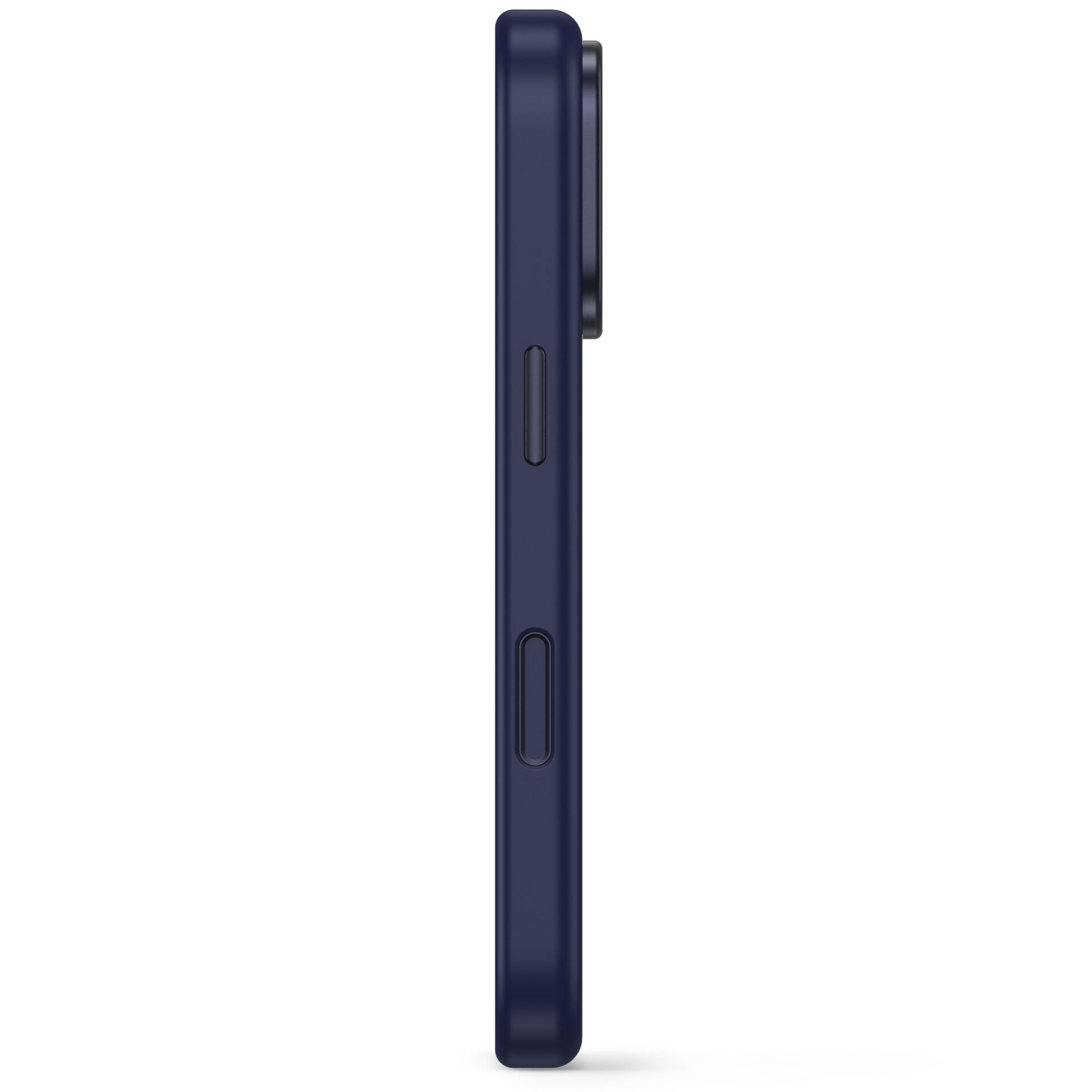 Schutzcase, Hülle, Navy, Slim, Seitenschalter