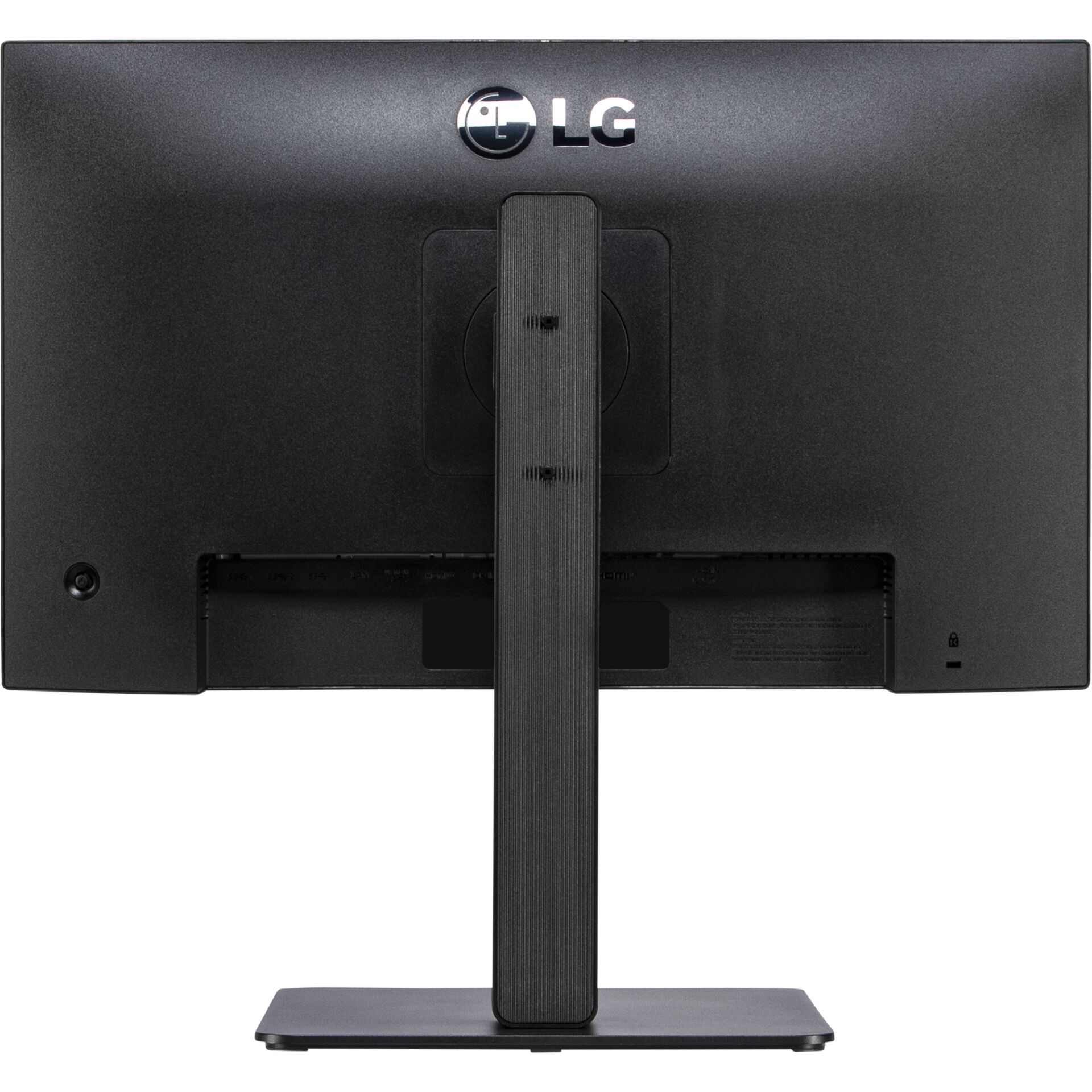 monitor, LED, Ständer, schwarz, Rückseite