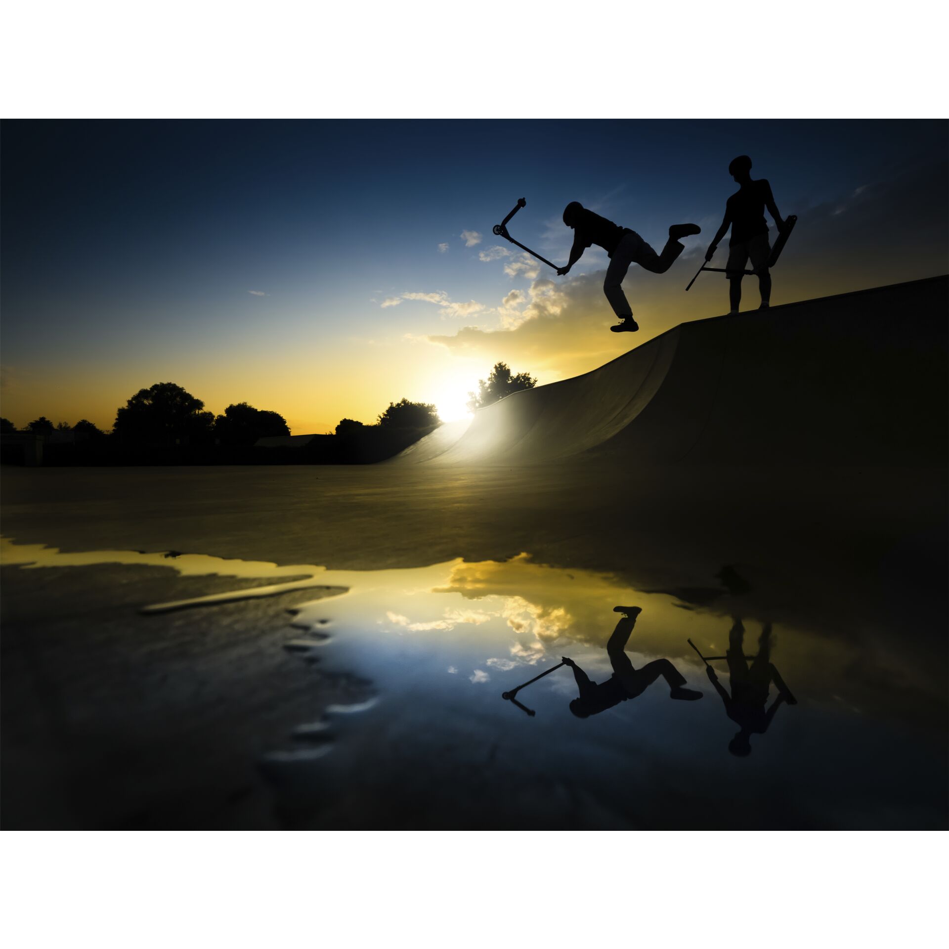 Photographie, Draußen, Himmel, Silhouette, Sonnenlicht