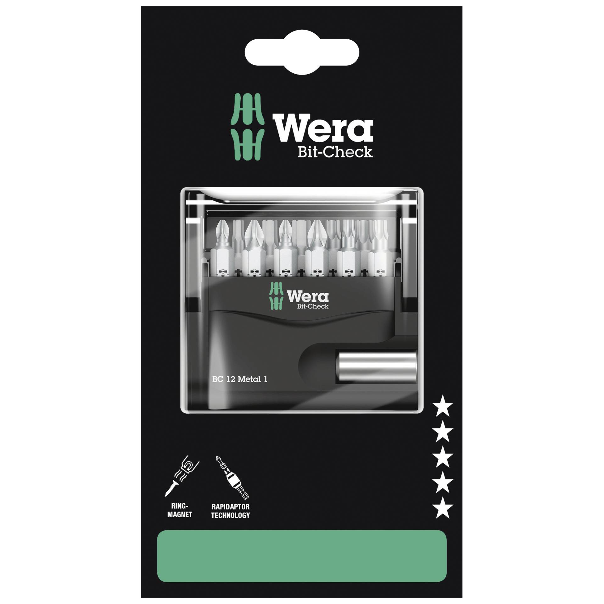 Wera Bit-Check 12 Metal 1