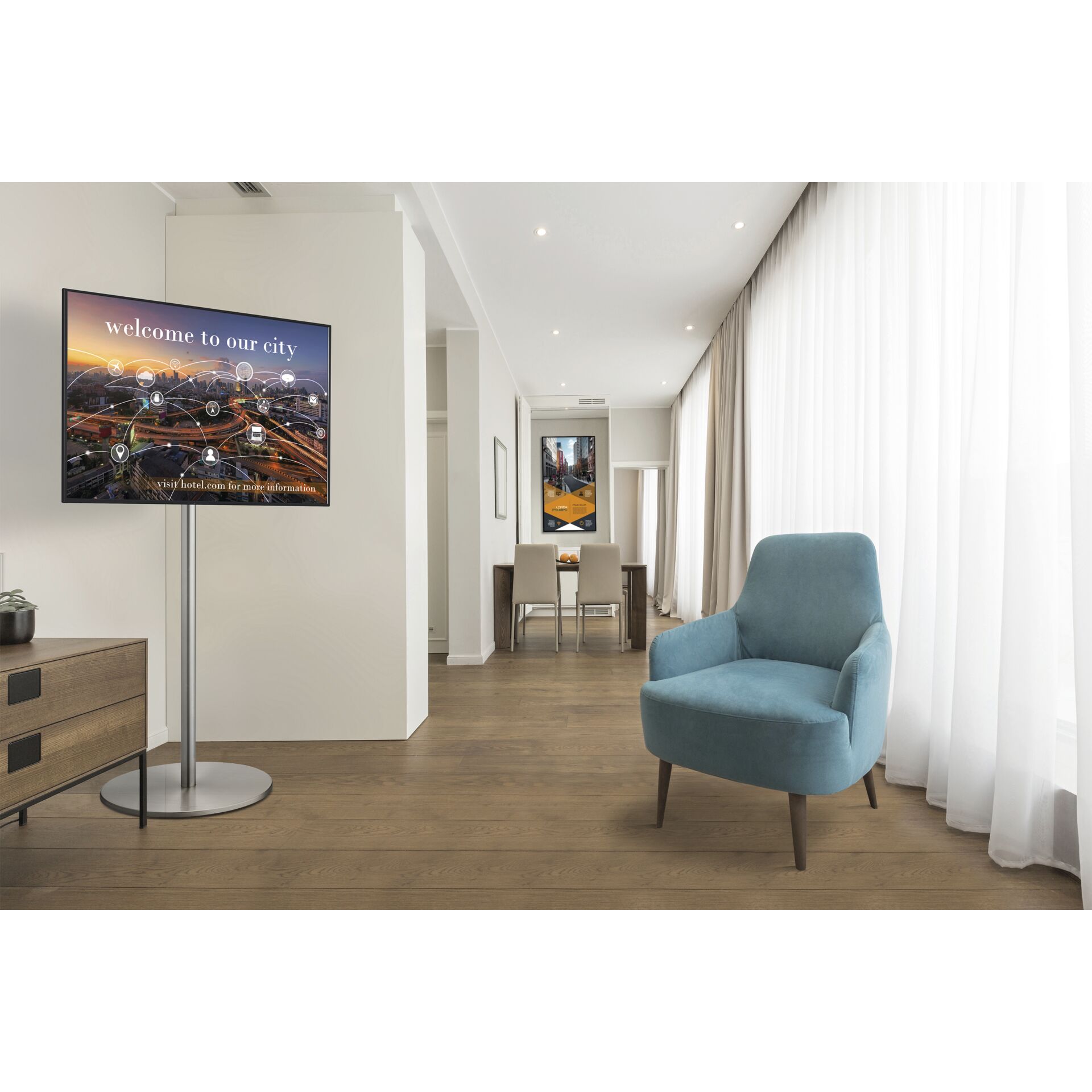 Innenarchitektur, Bildschirm, Computer-Hardware, Überwachen, Stuhl