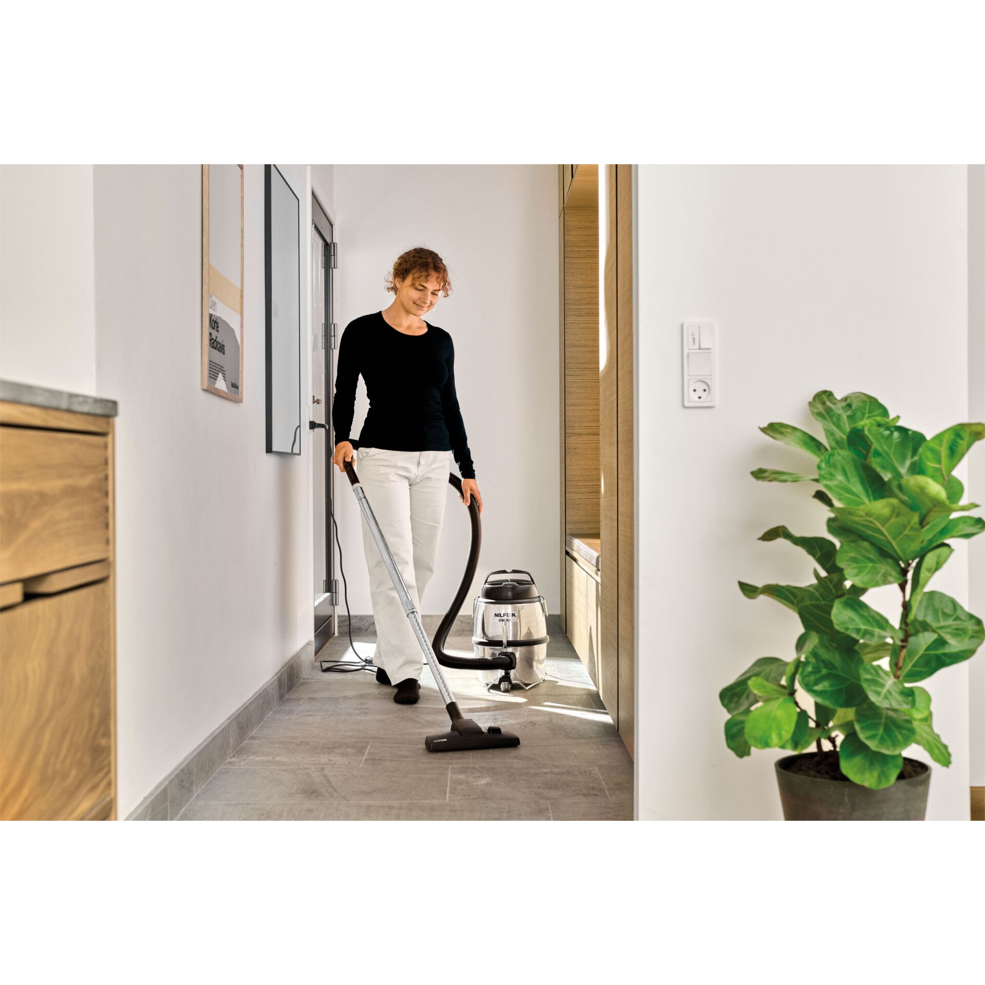 Drinnen, Innenarchitektur, Pflanze, Person