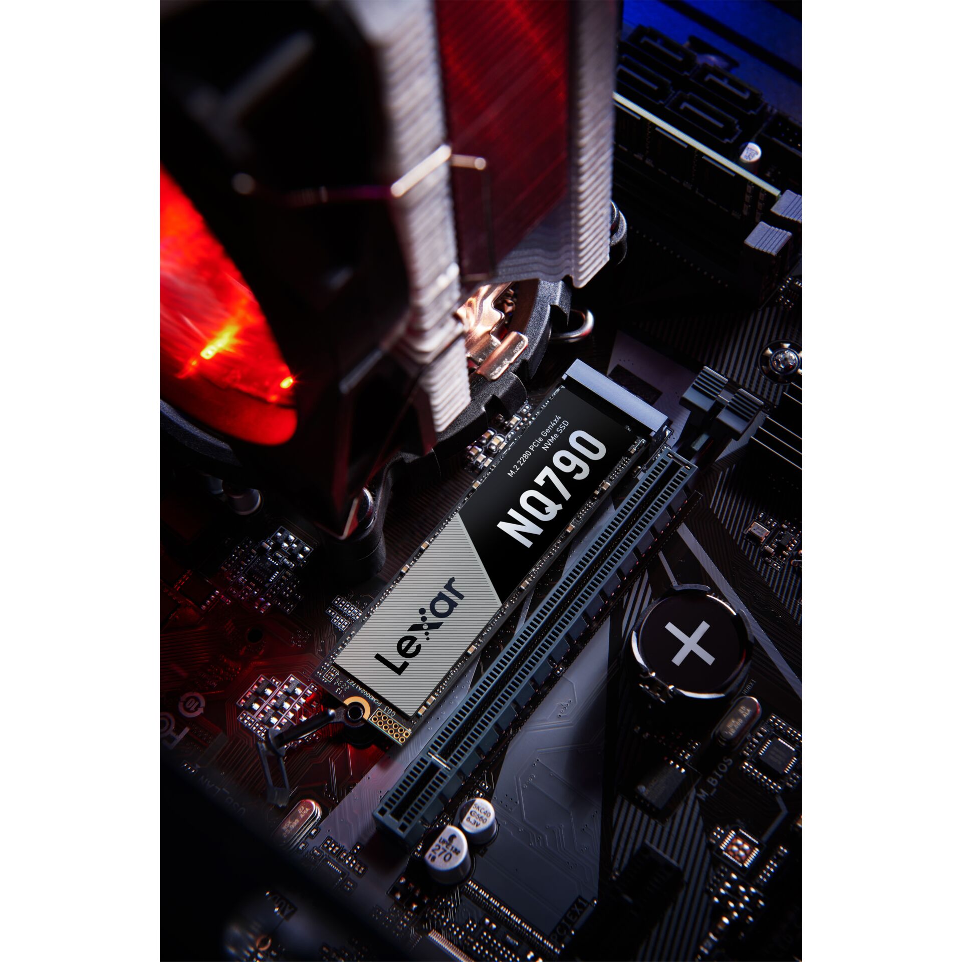 SSD, M.2, Leiter, Motherboard, PNY