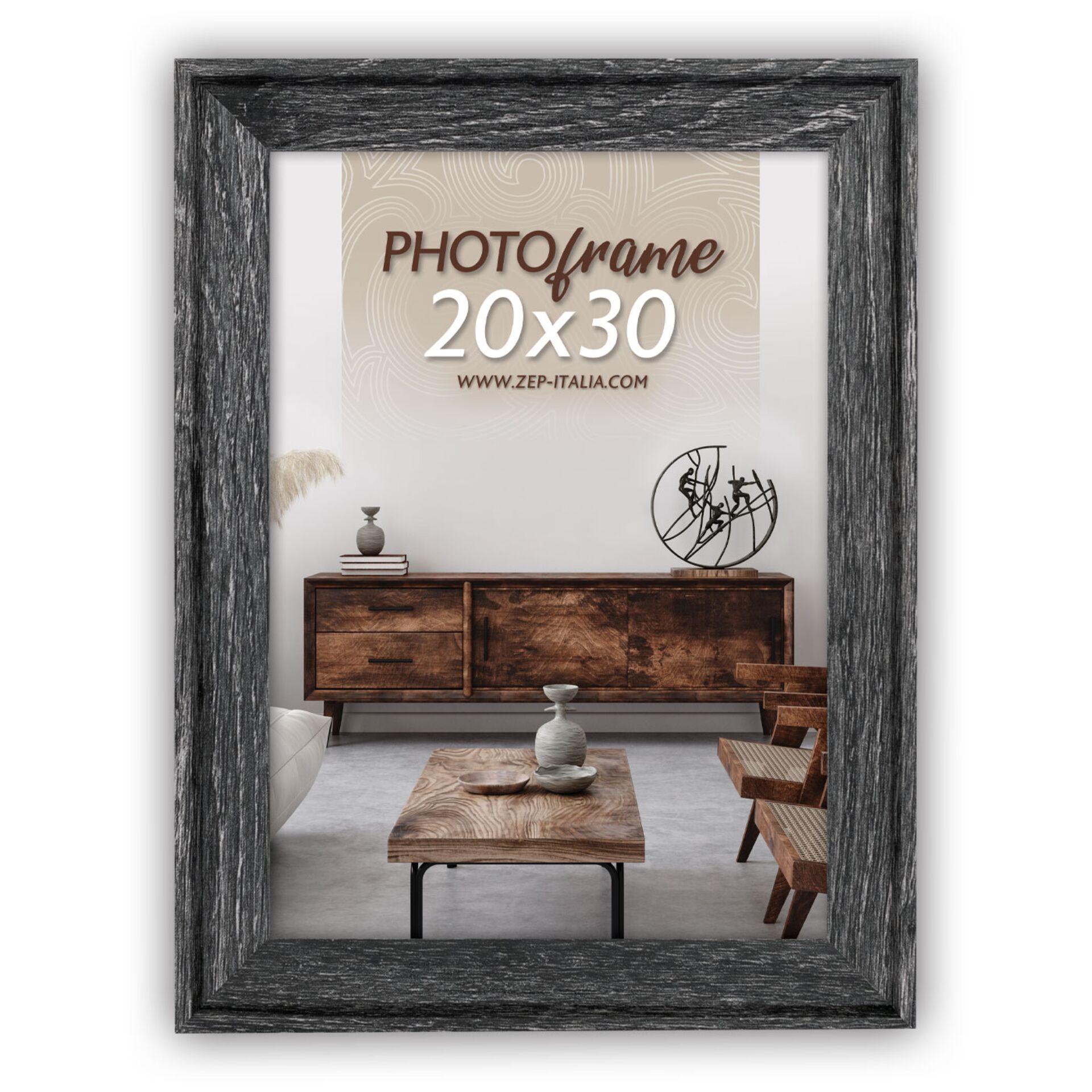ZEP Torino Black           30x40  Holz  Rahmen              RT234L