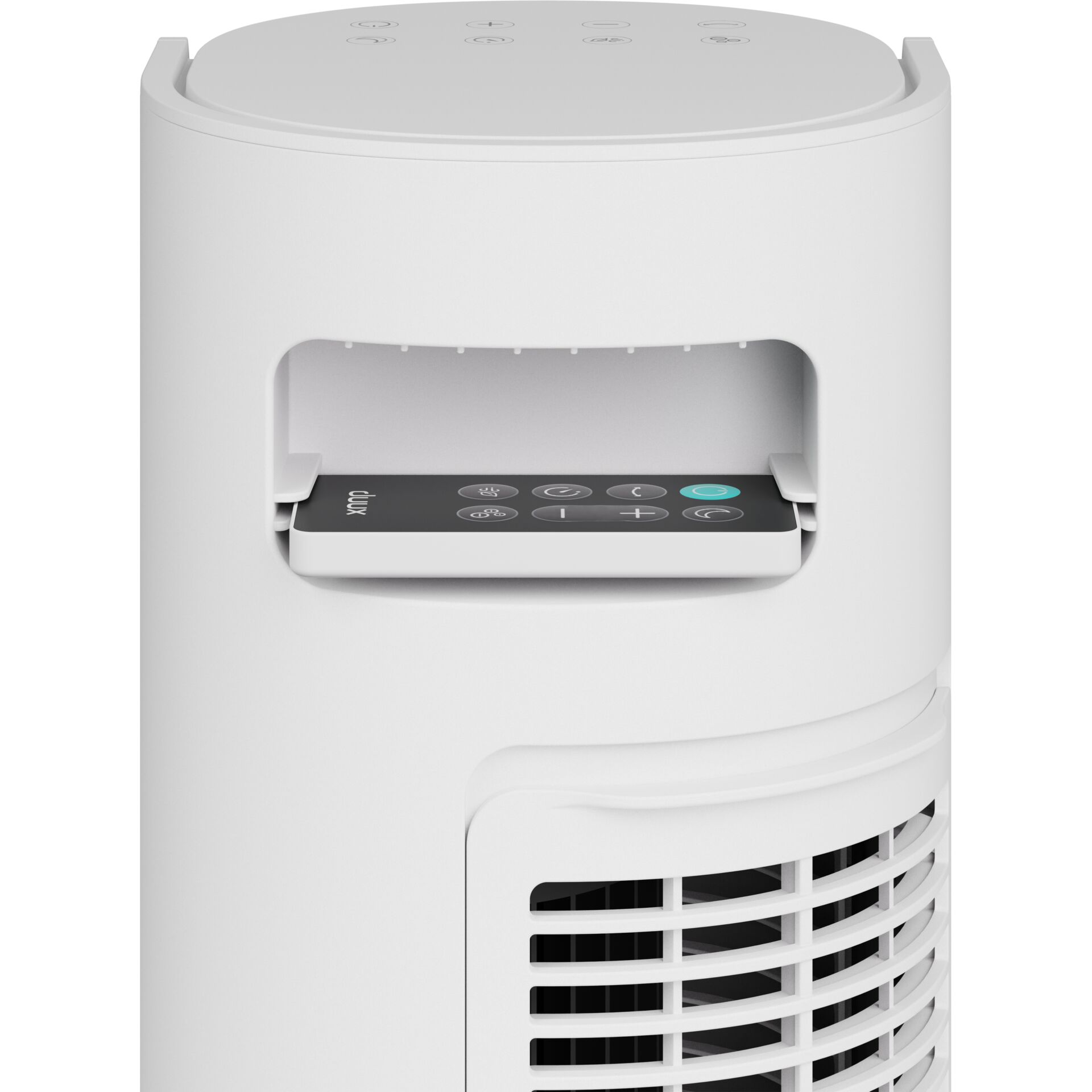 Luftbefeuchter, Kompakt, Weiß, Lüfter-/Ventilator-Design, Fernbedienung