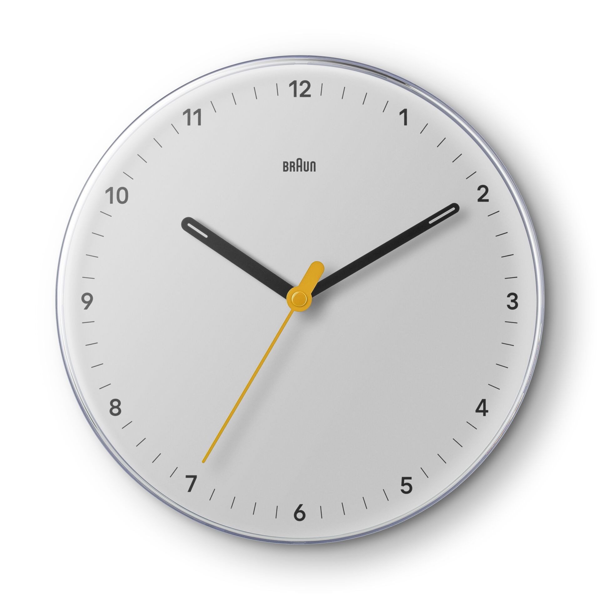 wanduhr, raumschwarz, silber, lack, uhrzeit