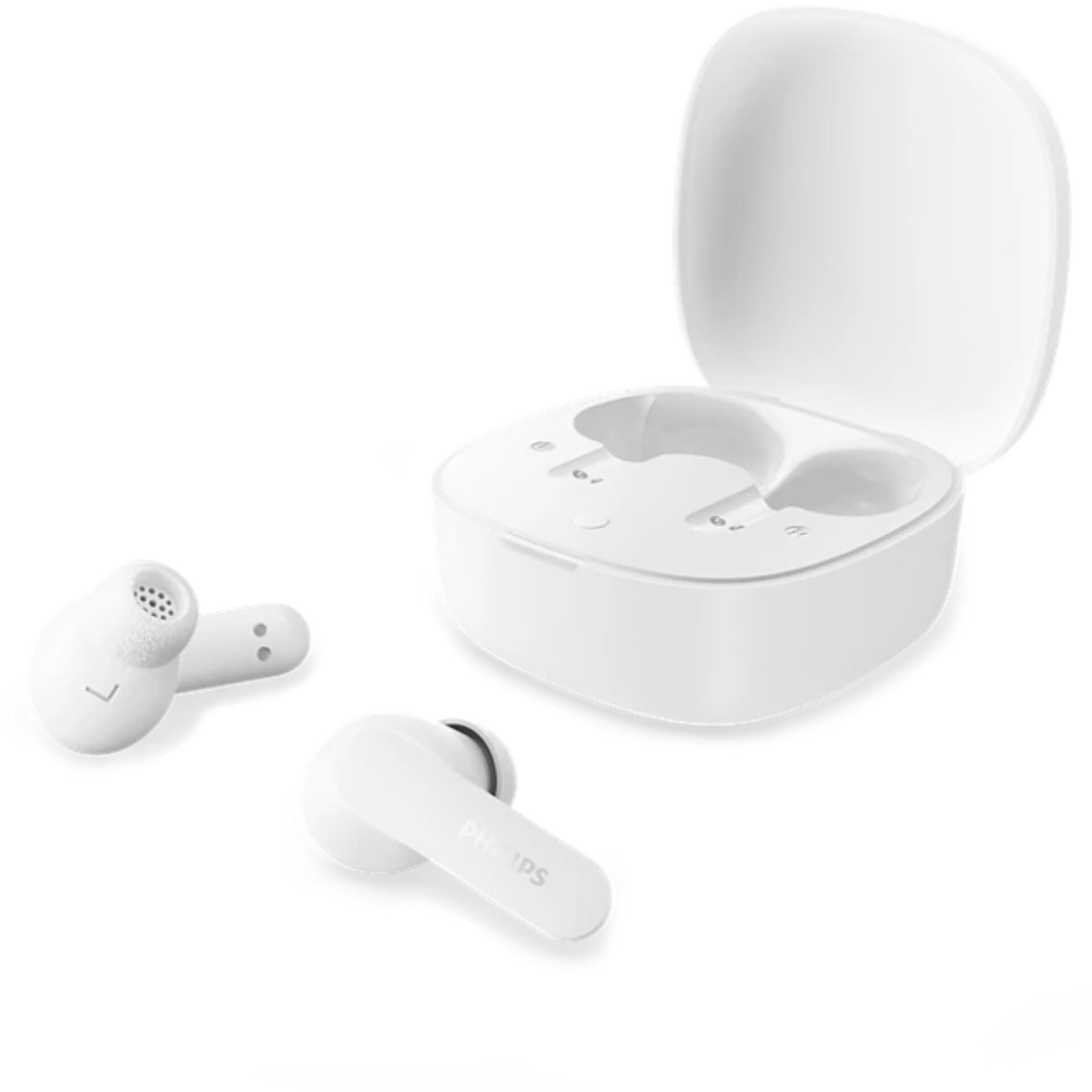 Kopfhörer, In-Ear, Bluetooth, Ladecase, Schwarz/Weiß