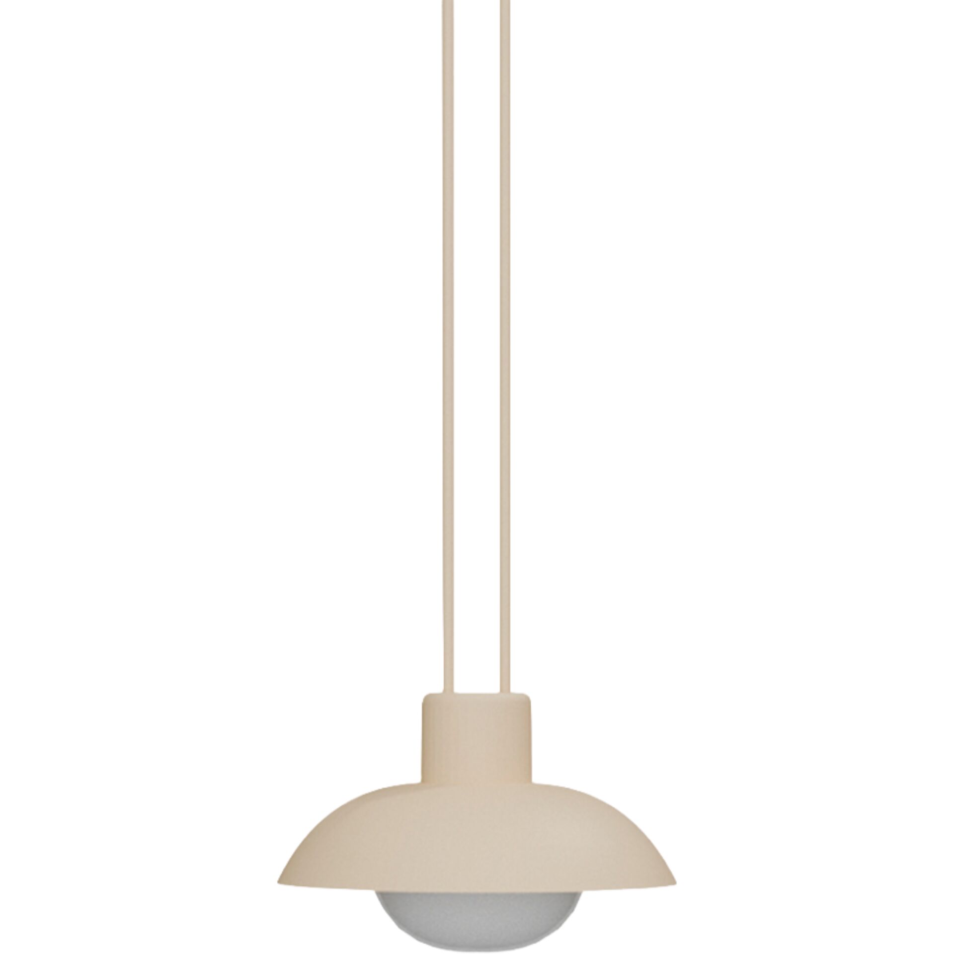 Hängeleuchte, Beleuchtung, Deckenlampe, Kugelglas, Beige