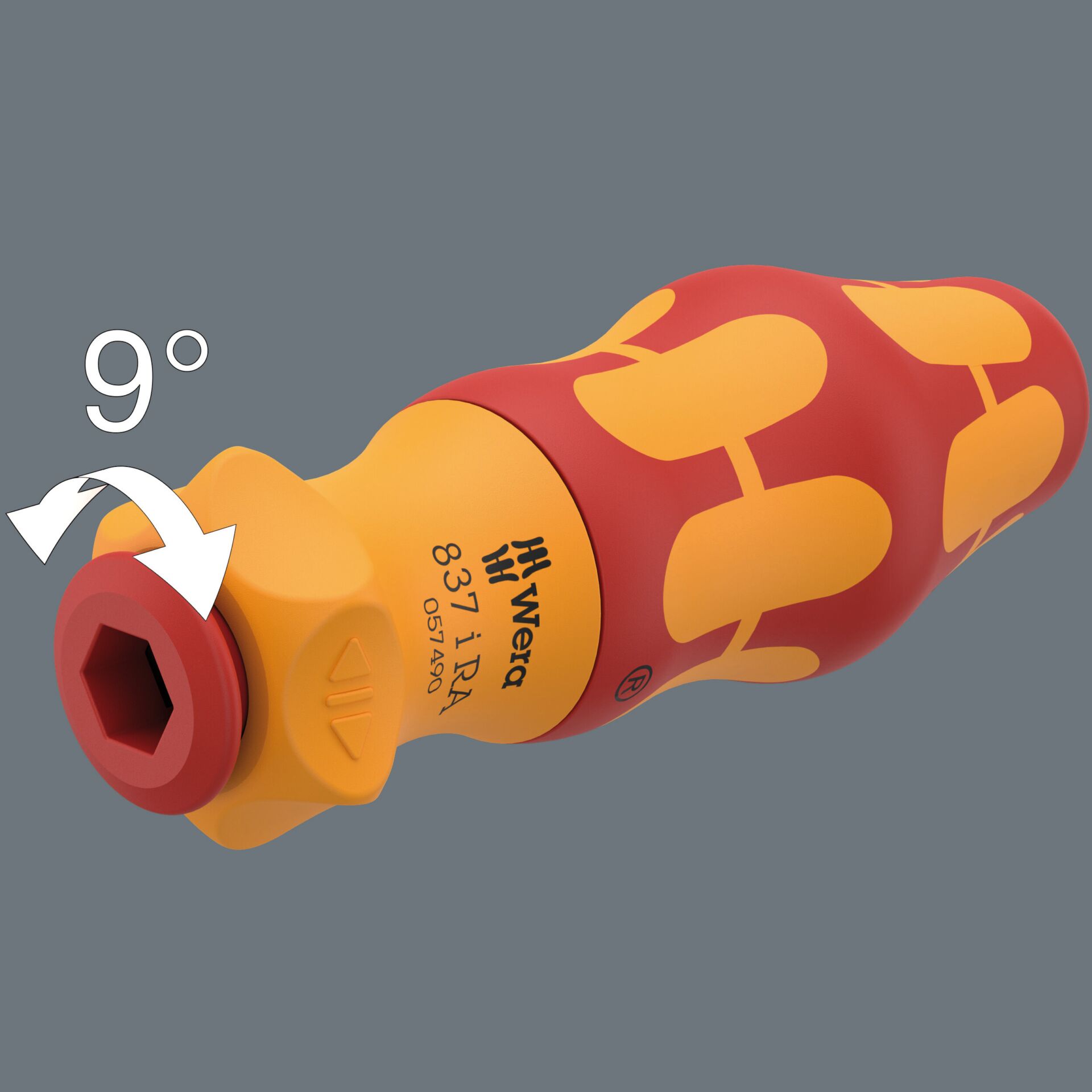 Silikonflasche, Kopfband-Form, Squeeze-Flasche, Kappe, Rot-Gelb Muster