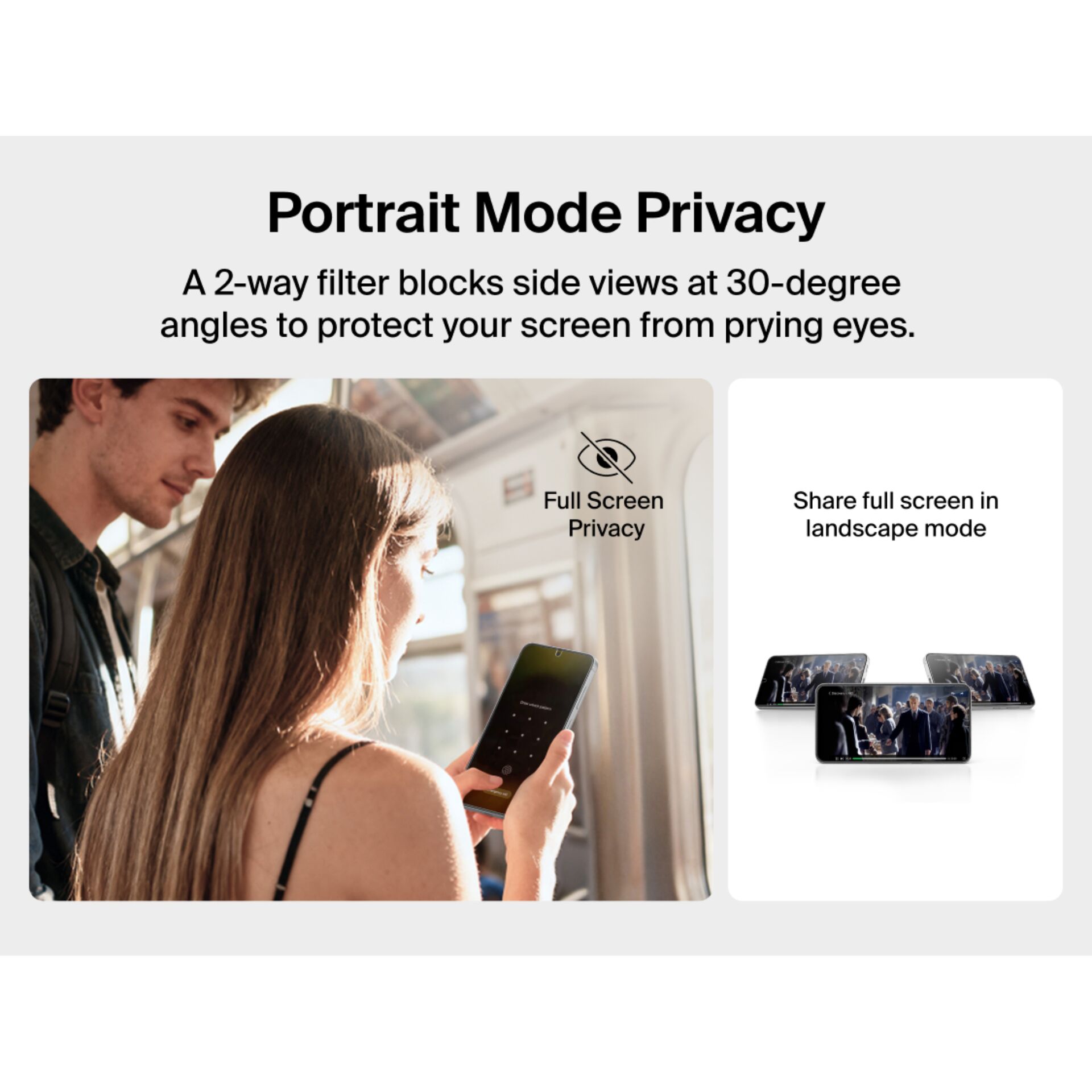 Smartphone, Portrait mode, Privacy feature, On-the-go, Hands-free