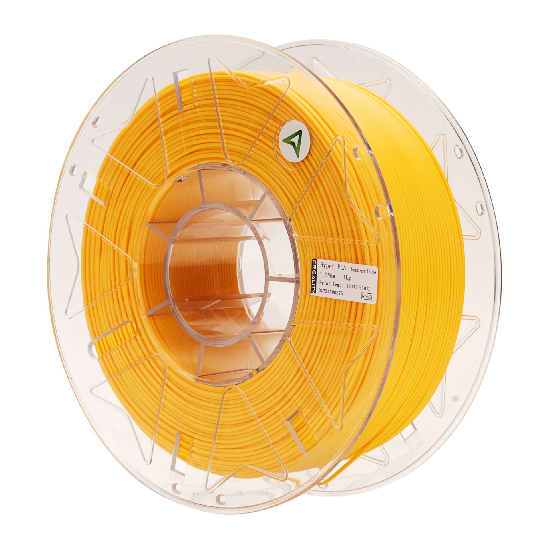 3D-Druck-Filament, PLA-Filament, orangefarbig, Spule, 1,75 mm