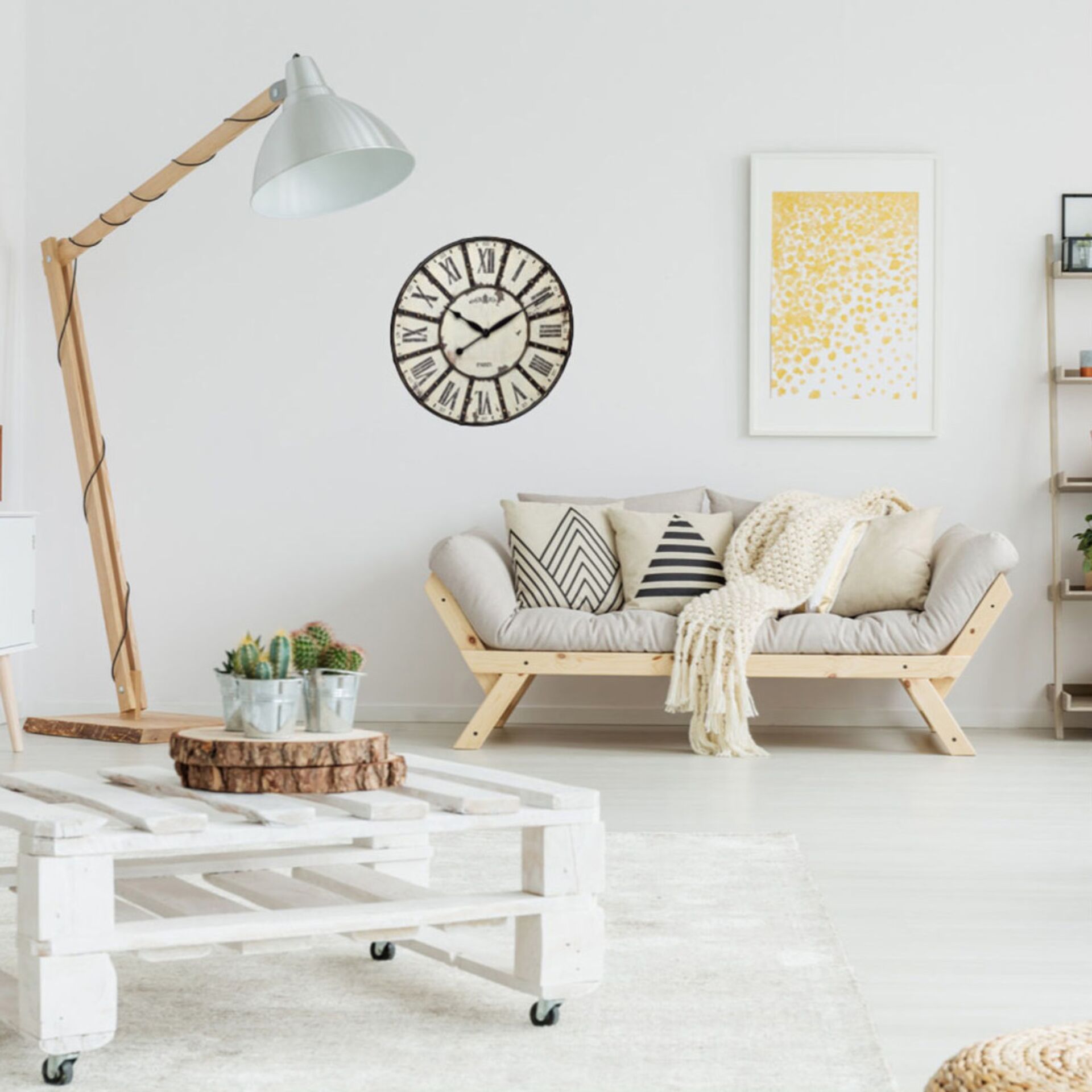 Lampe, Dekoration für Zuhause, Mobiliar, Bank