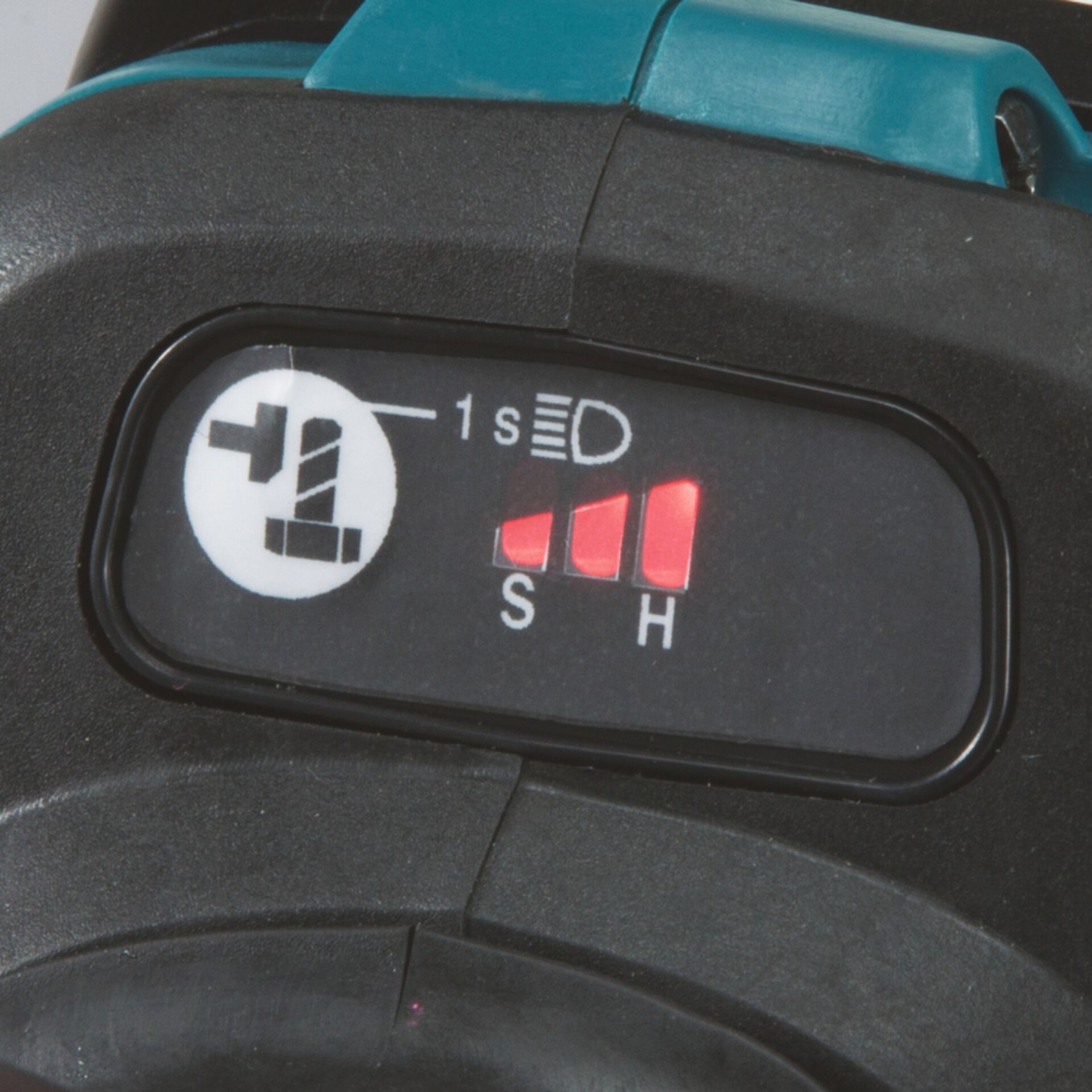 Akku-Bohrmaschine, Krafthandgriff, Torx-Schalter, LED-Indikator, Rutschfeste Griffe