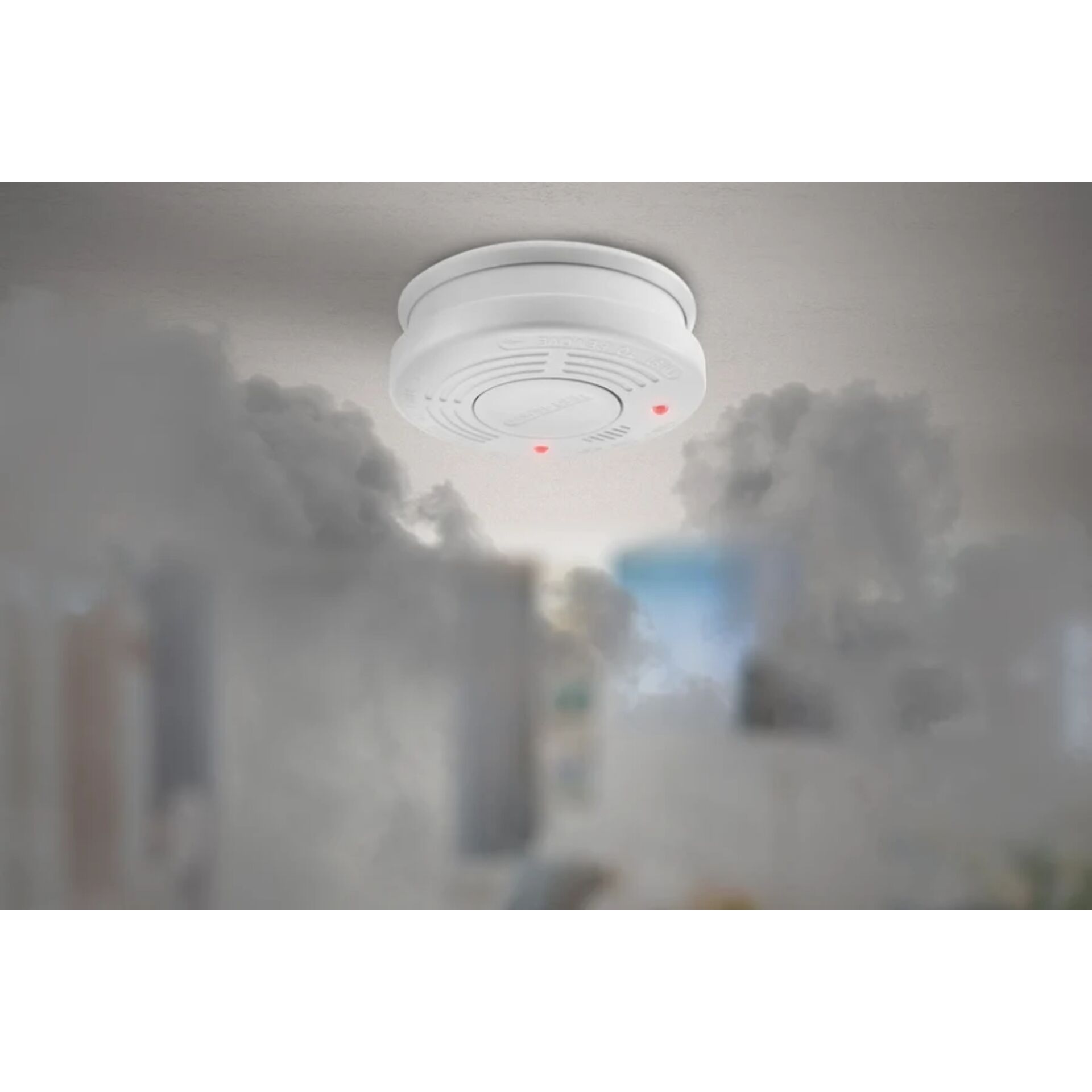 feueralarm, rauchmelder, rauchmelder, decke, sensor