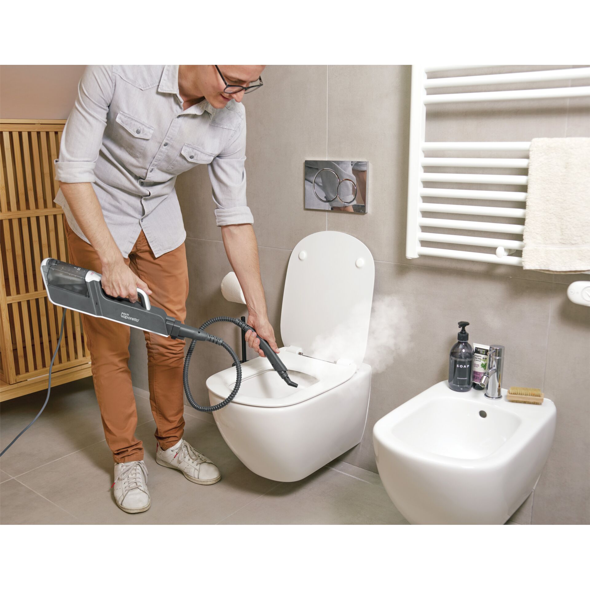 Becken, Reinigen, Person, Erwachsener, Mann