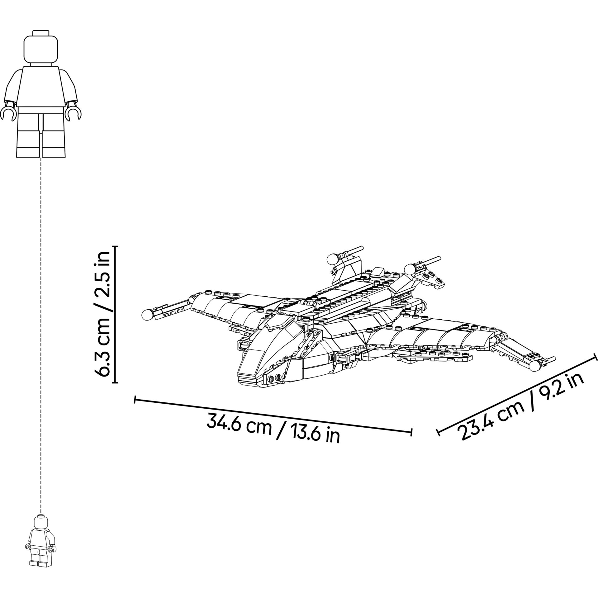 LEGO, Raumschiff, Flugzeug, Modelbau, Kunststoffsteine