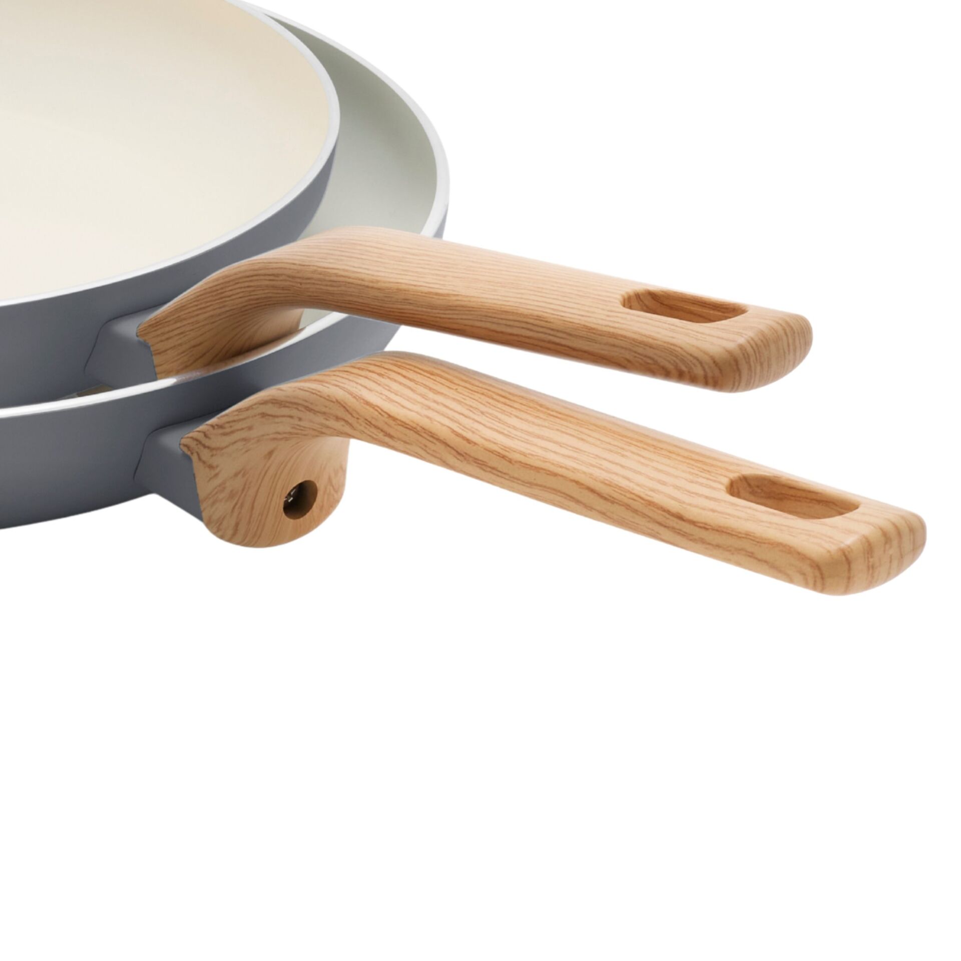 Pfannenrand, Holzgriff, Kochgeschirr, Antihaft?, Pfanne