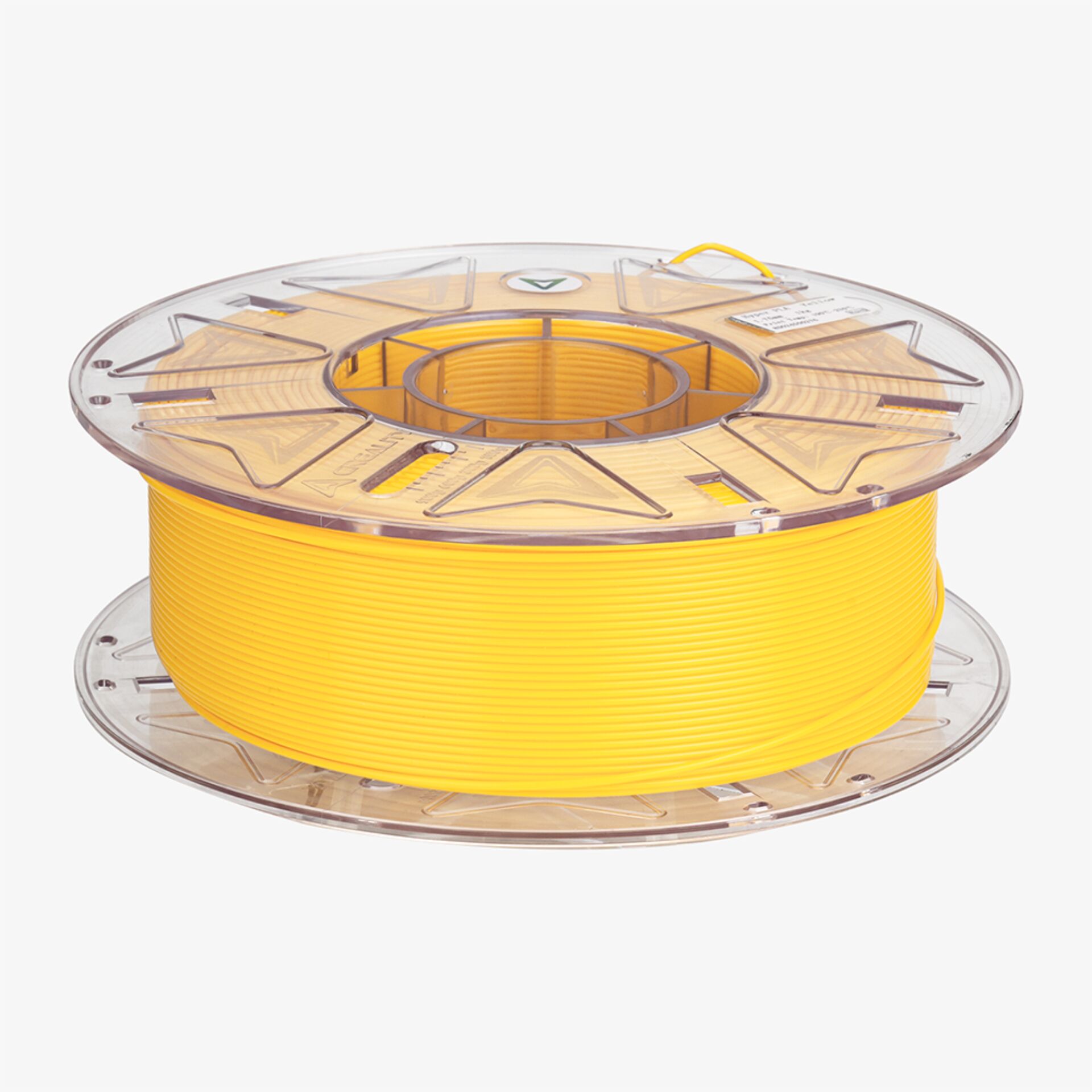 3D-Printer Filament, PLA Filament, Gelb, Spule, Filament-Spule