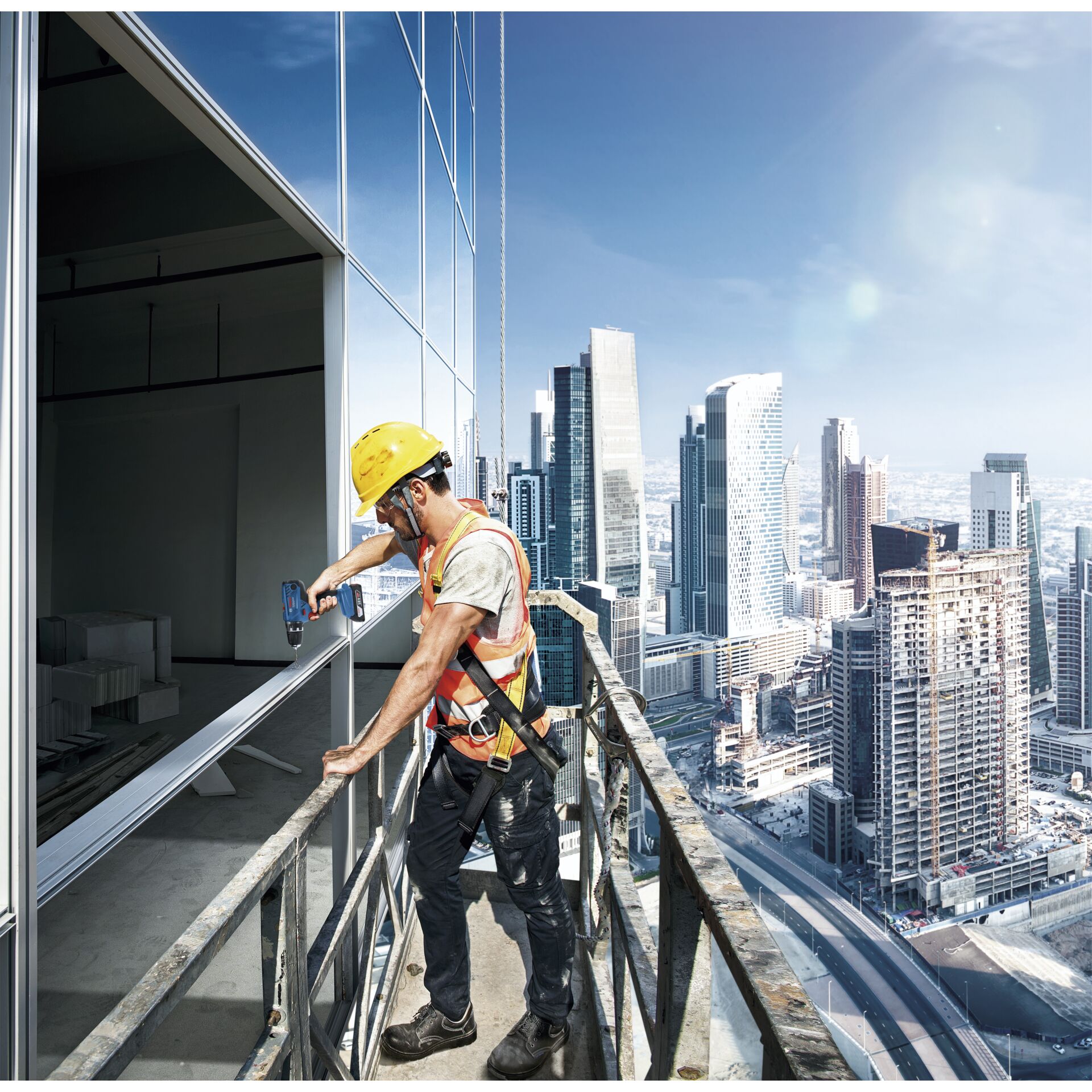 Arbeiter, Stadt, Städtisch, Stadtbild, Hochhaus