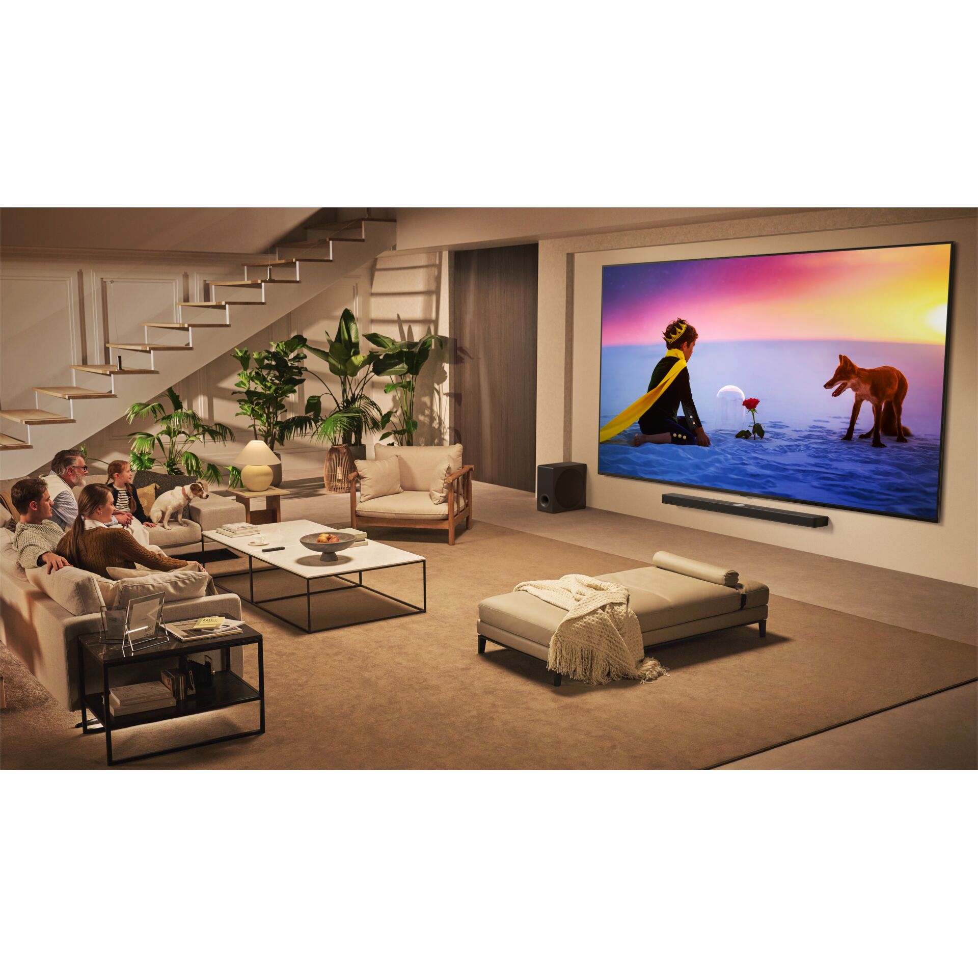 Wohnzimmer, Bildschirm, Innenarchitektur, Überwachen, Sprecher