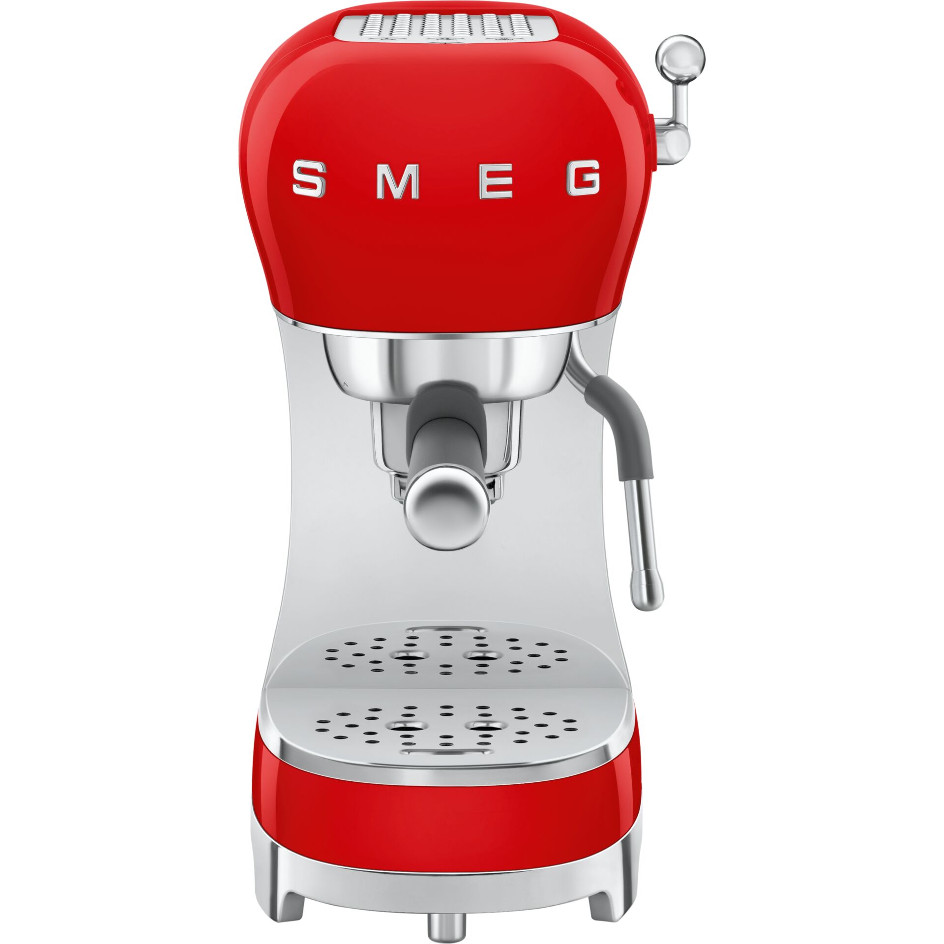 SMEG ECF02RDEU Siebträgermaschine rot Pokal, Gerät, Fön, Elektrisches Gerät, Pokal, Pokal, Pokal, Pokal, Pokal, Pokal, Getränk