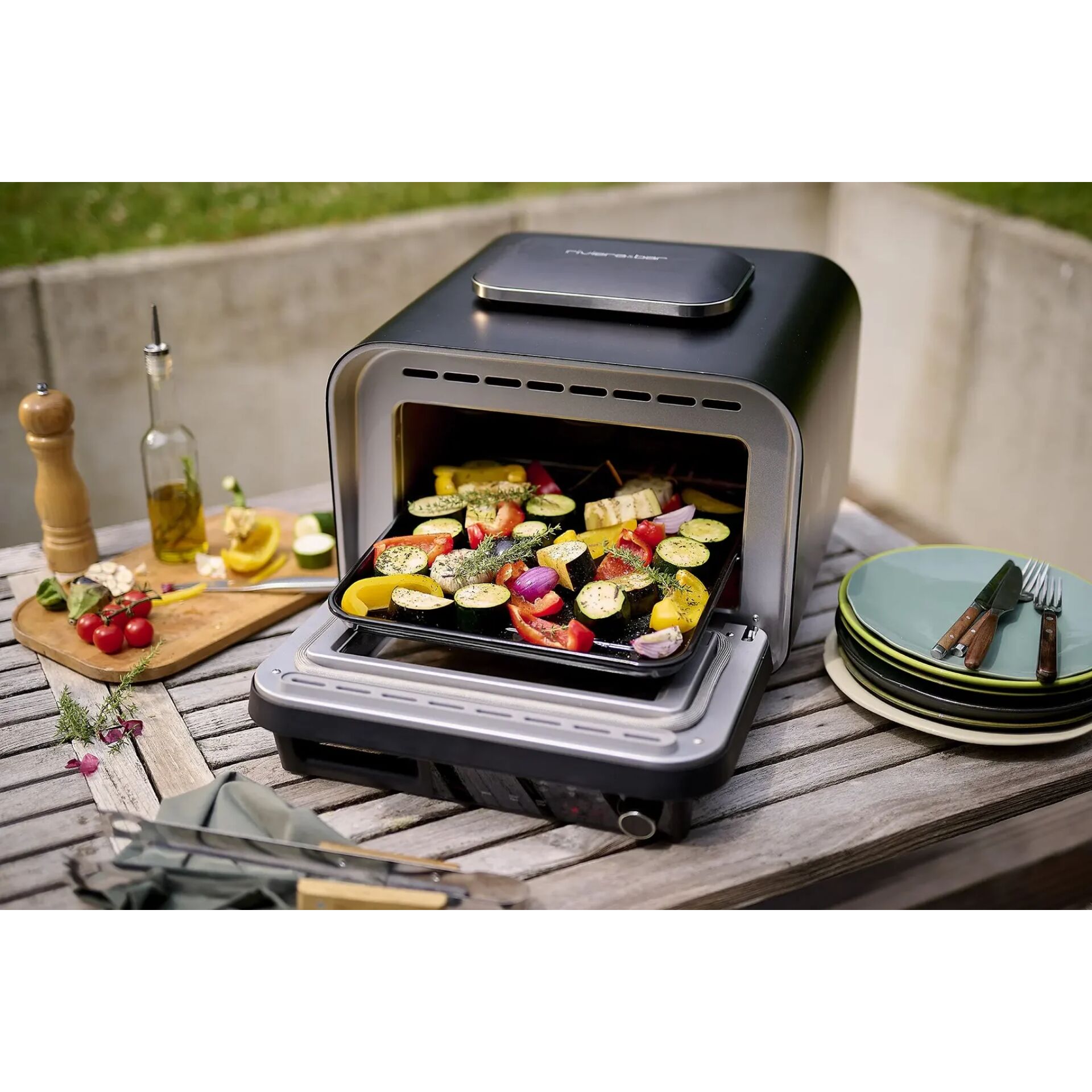 Ofen, Gemüse, Backblech, Elektrisch, Küchengerät