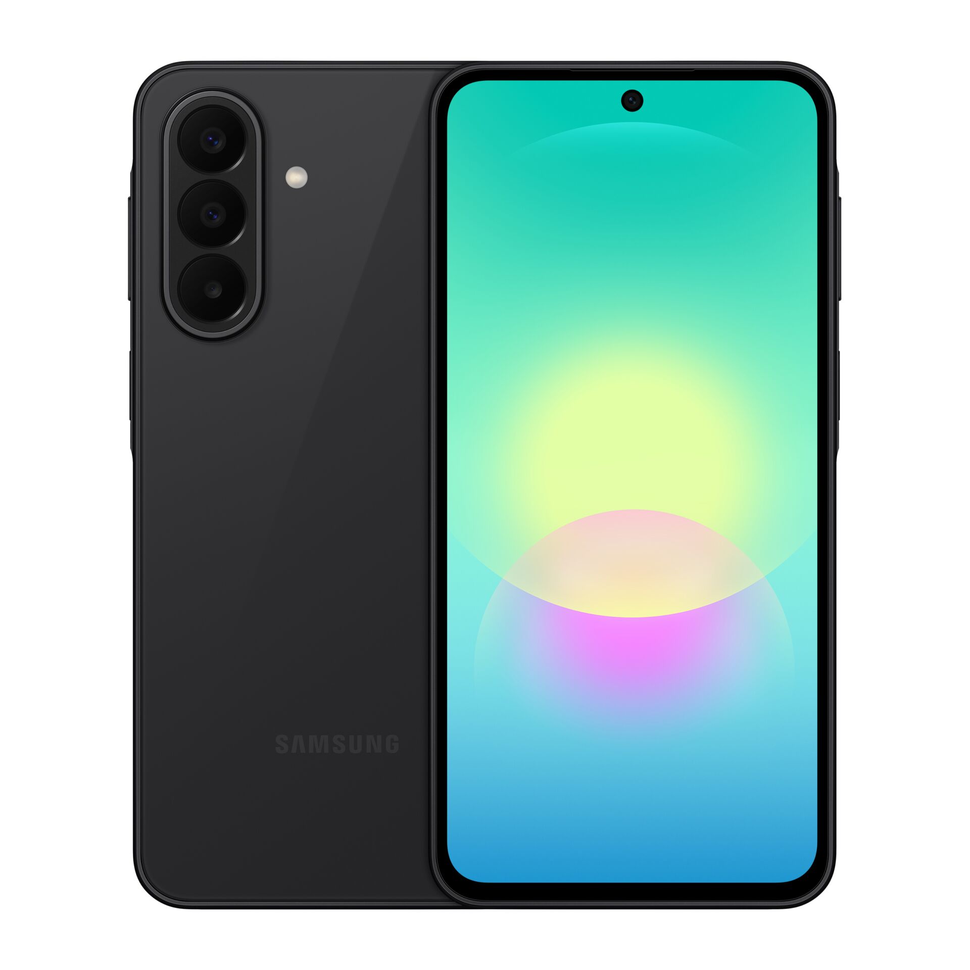 Smartphone, Triple camera, Schwarz, Randloses Display, Kamera-Triplet