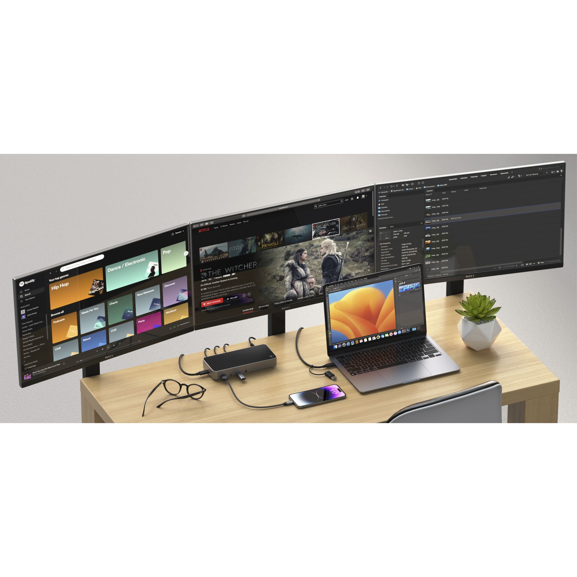Computerausrüstung, Überwachen, Bildschirm, Tabelle, Schreibtisch