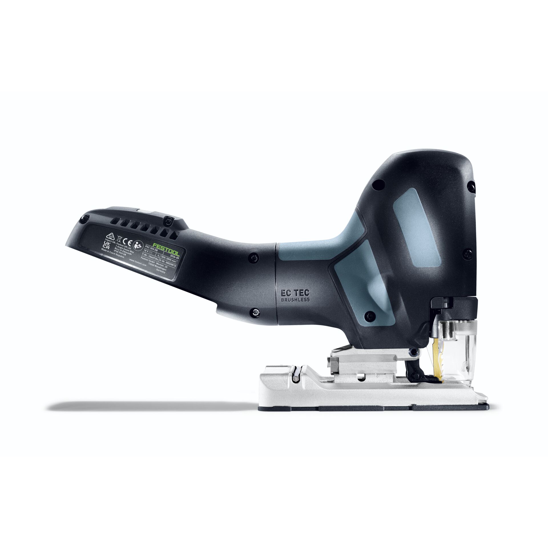 Kabellos, Stichsäge, Brushless, leicht, schwarz/grau