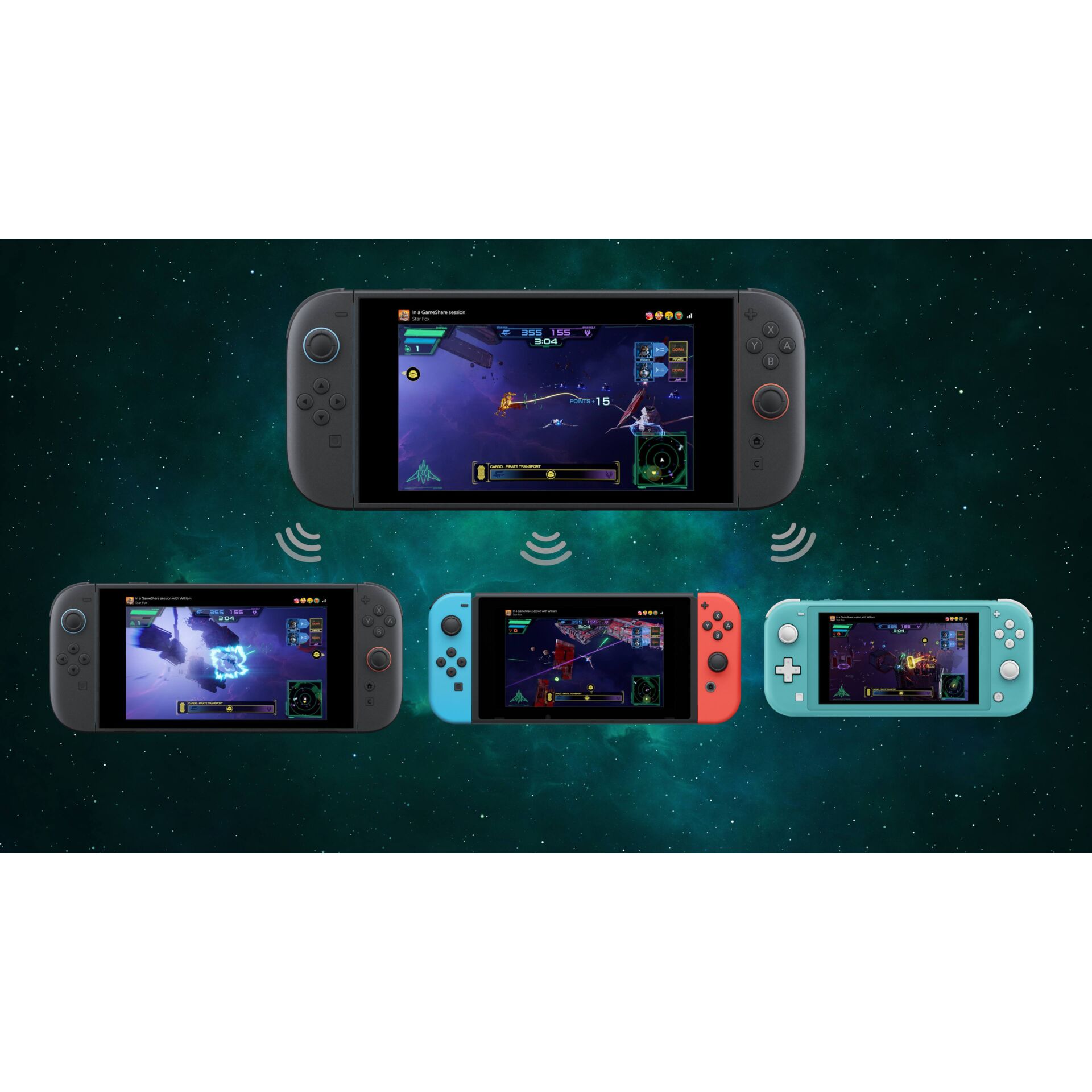 Gaming, Handheld, Konsole, Mehrspieler, Nintendo Switch-ähnlich