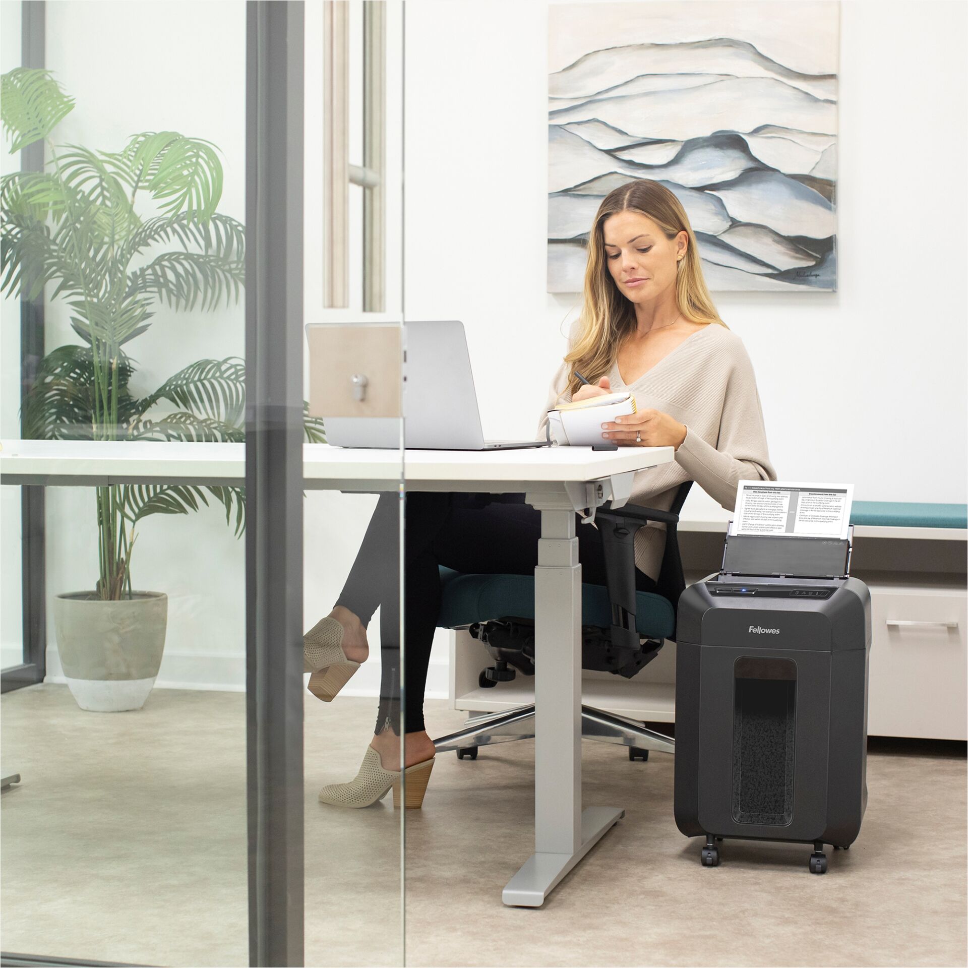 Moebel, Tabelle, Schreibtisch, Person, Frau