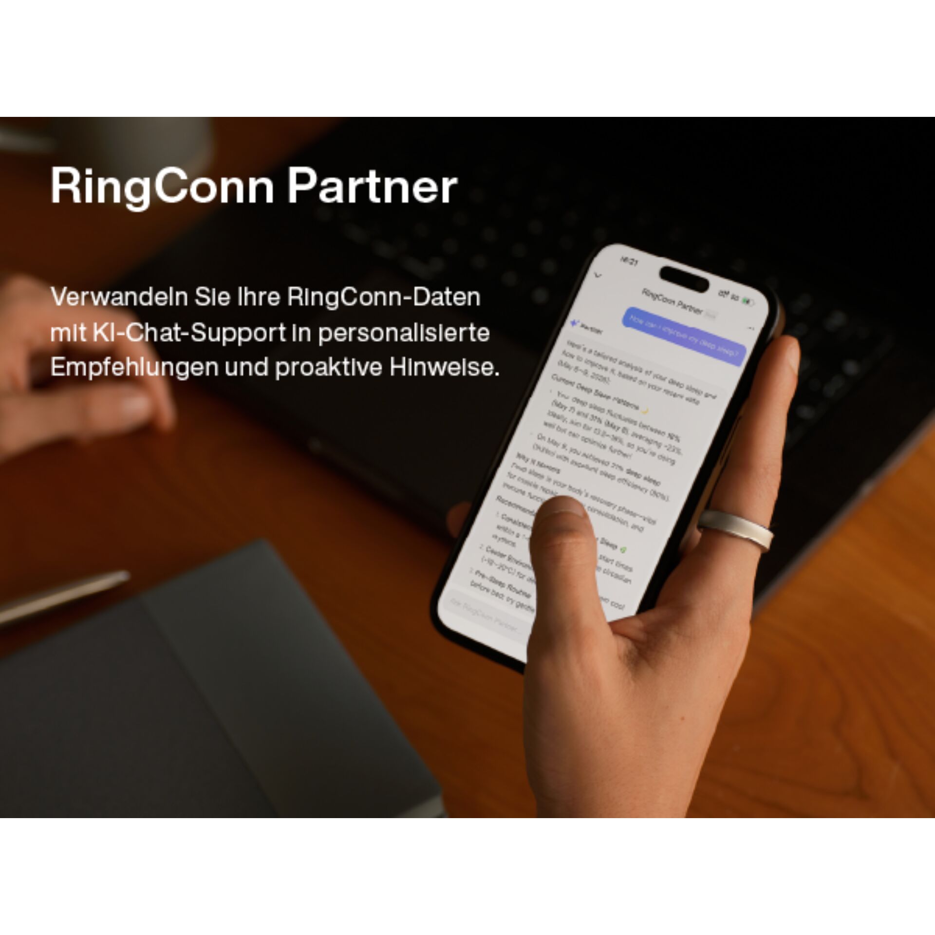 smartphone, Bildschirm, Text, Hand, Ring