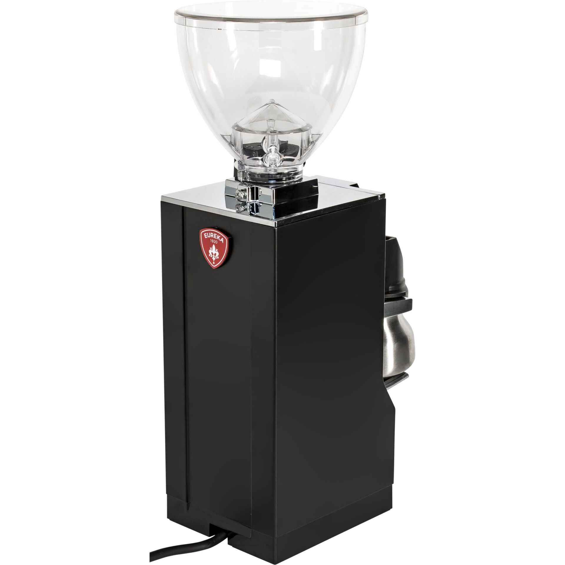 Kaffeemühle, Kaffeemühle elektrisch, Glaskolben, Schwarz, Kaffeemahlwerk
