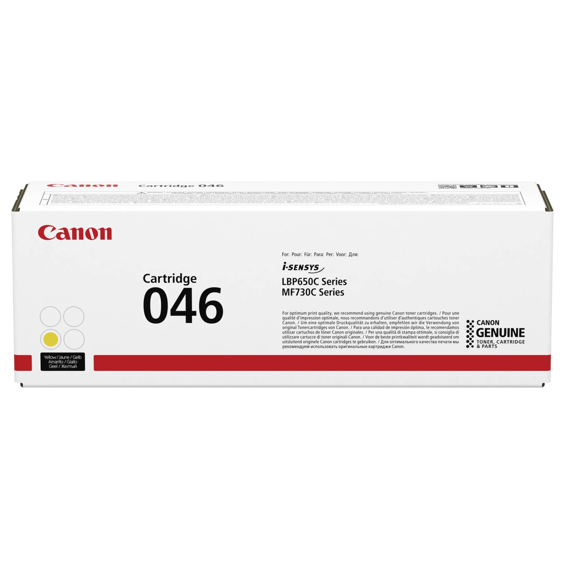 Canon Toner Cartridge 046 Y  yellow