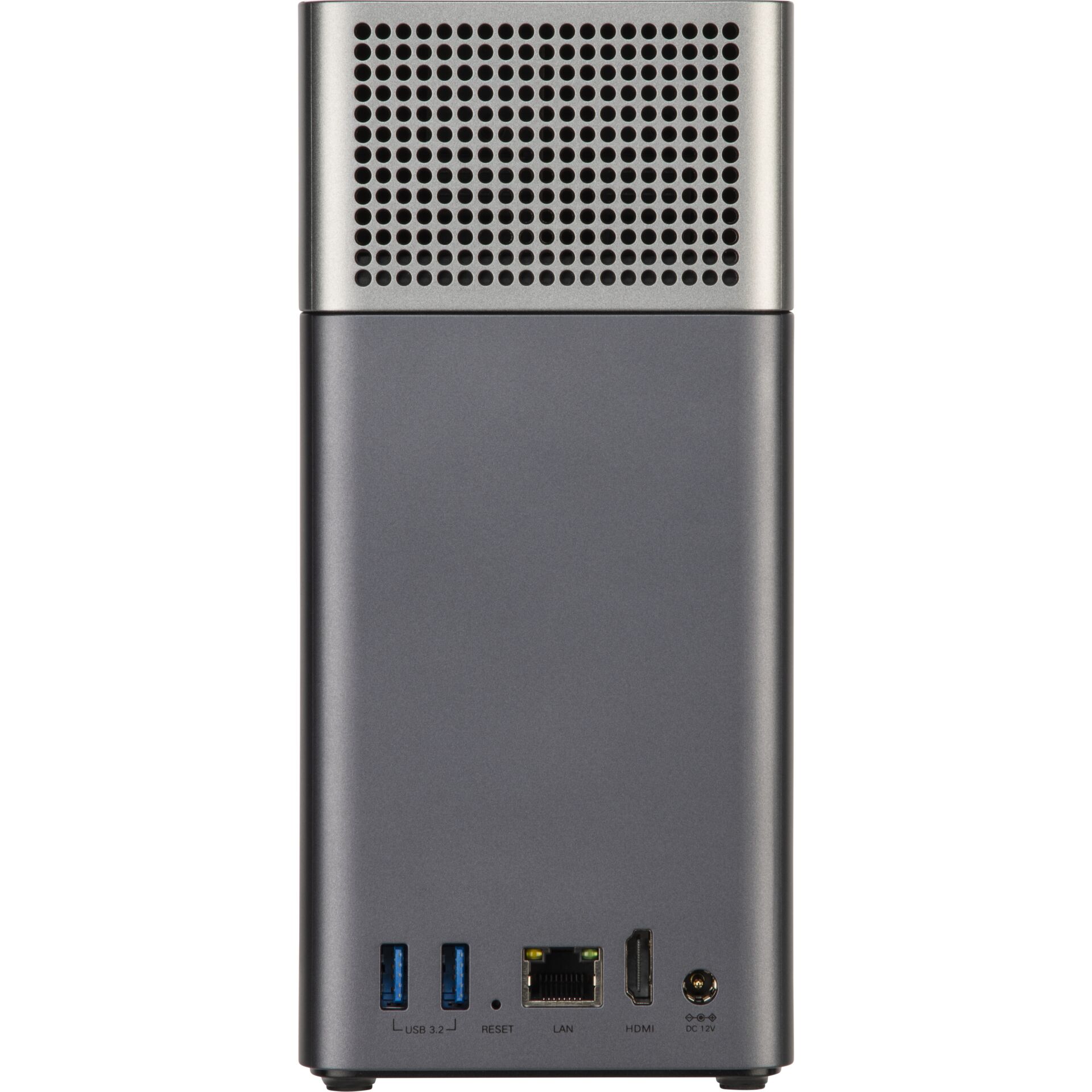 Mini-PC, Desktop-Gehäuse, Metallgehäuse, Anschlüsse, USB 3.0