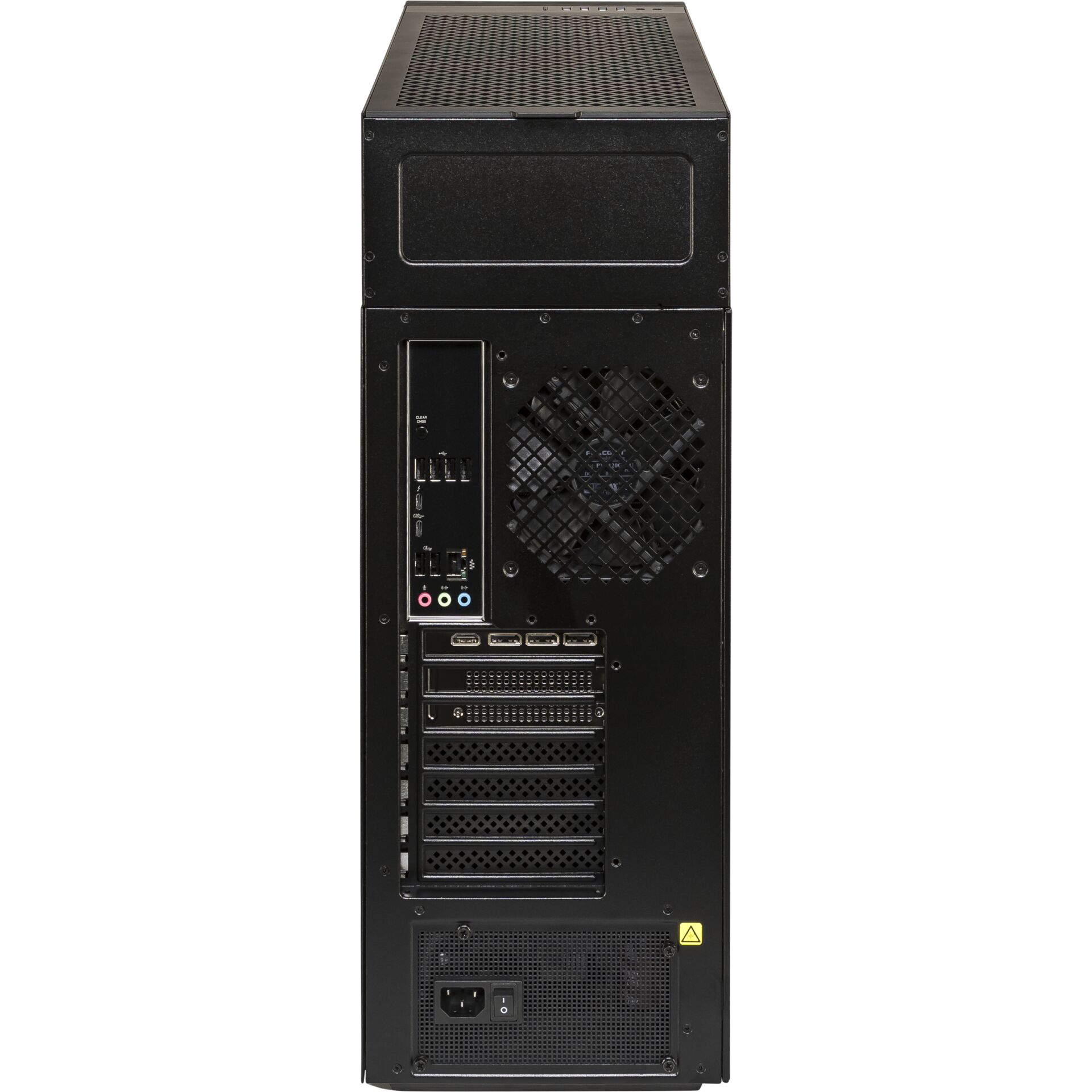 Server, Tower chassis, Back I/O, PSU, Expansion bays