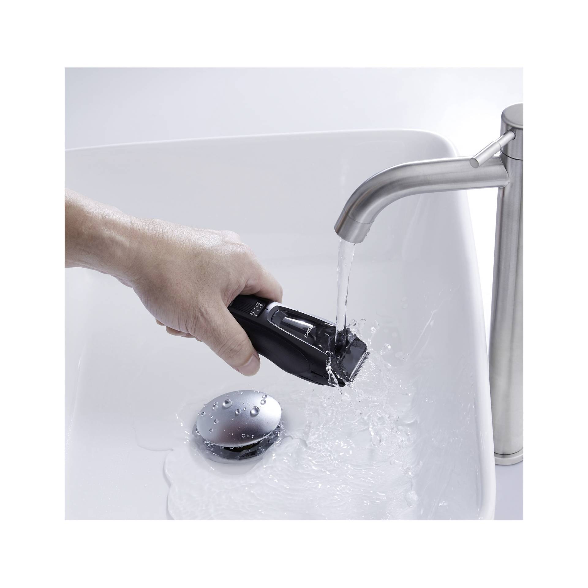 Sinken, Waschbeckenhahn