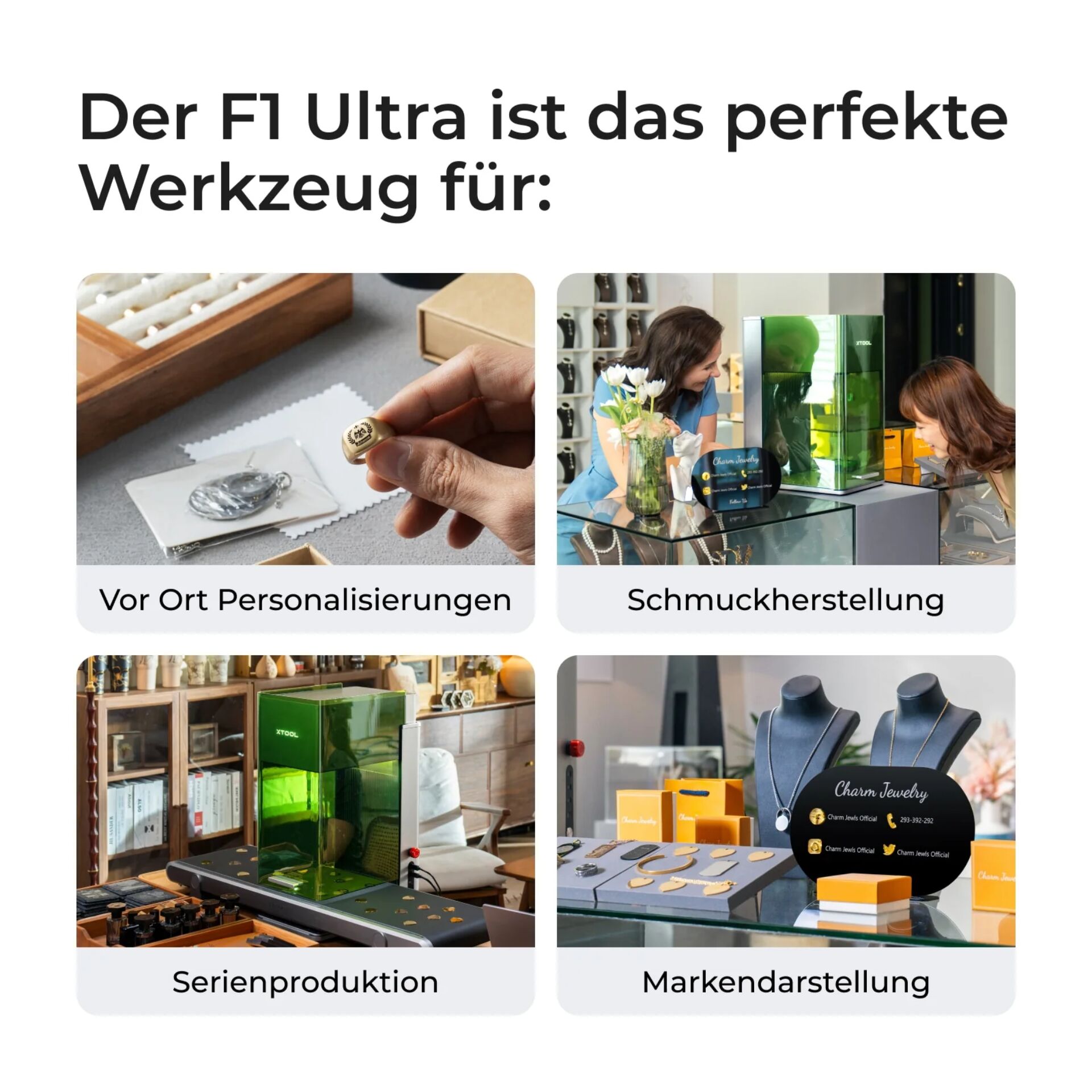 Schmuck, Schmuckherstellung, Personalisierungen, Serienproduktion, Markendarstellung