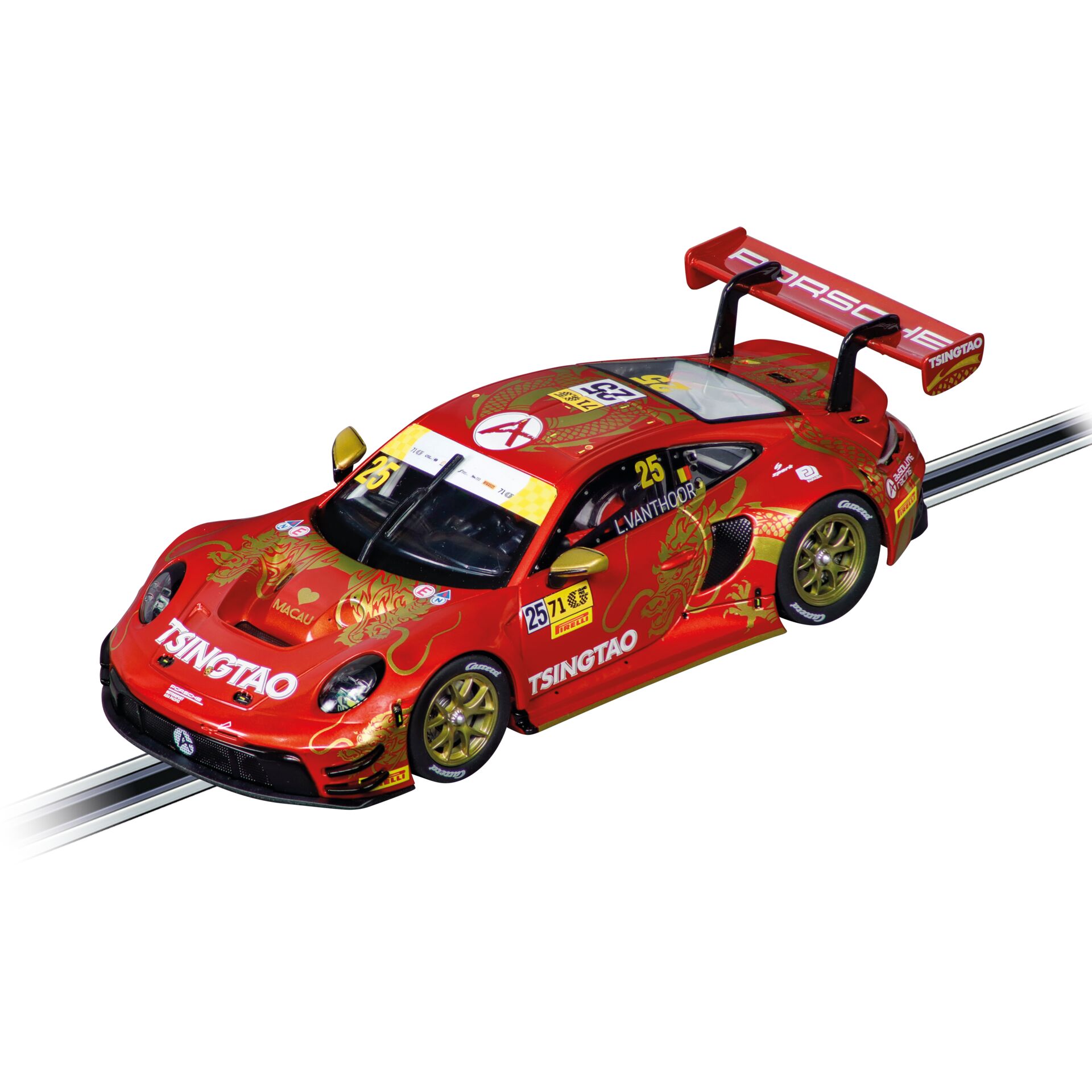 Carrera Digital 132 Porsche 911  GT3 R Absolute Racing, No.25