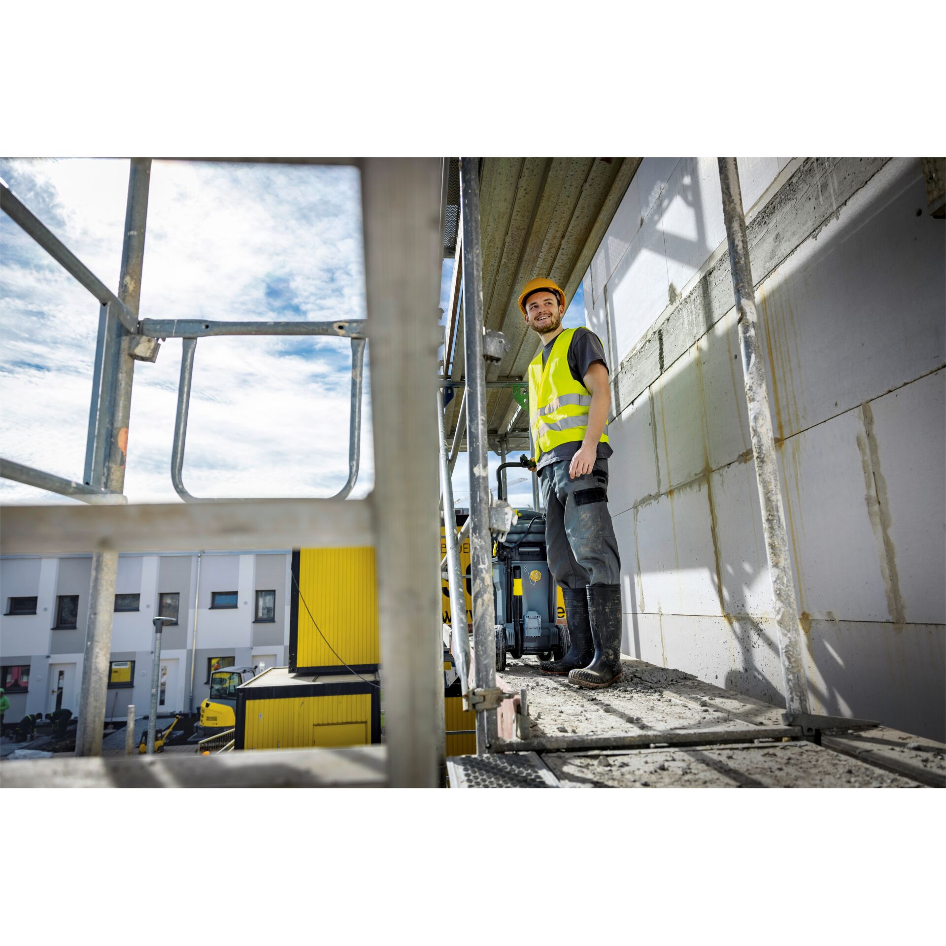 Person, Arbeiter, Helm