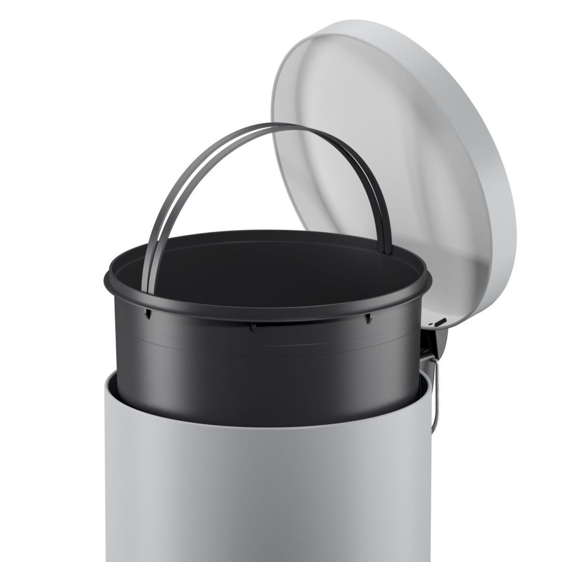 Grilltopf, Räucherofen, Edelstahl, Clipsdeckel, Tragegriff