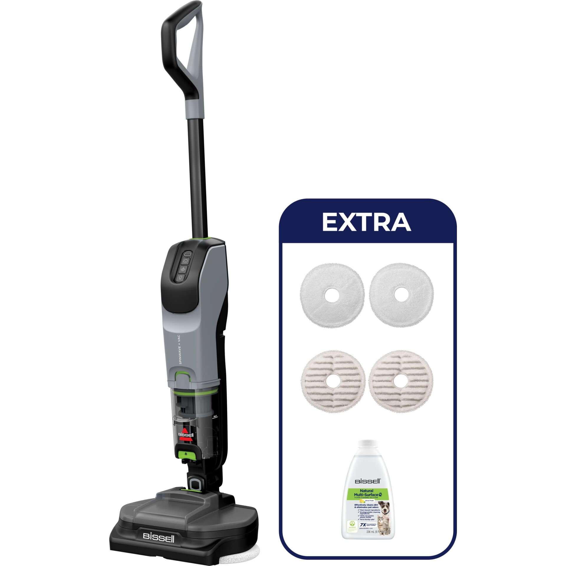 BISSELL SpinWave Vac PET Pro Gerät, Elektrisches Gerät, Staubsauger