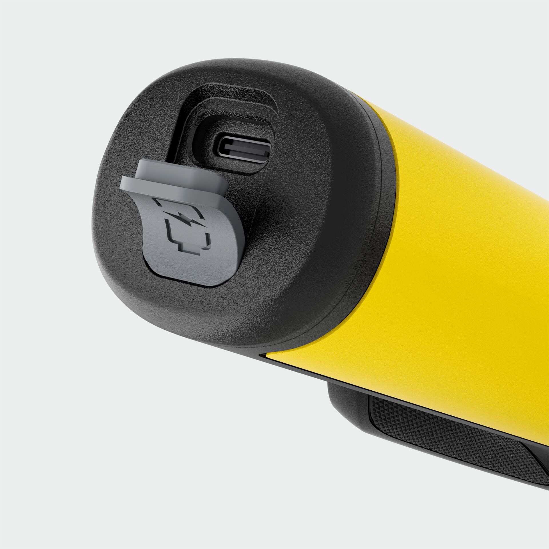 usb-c, Laden, Port, Kappe, Gelb