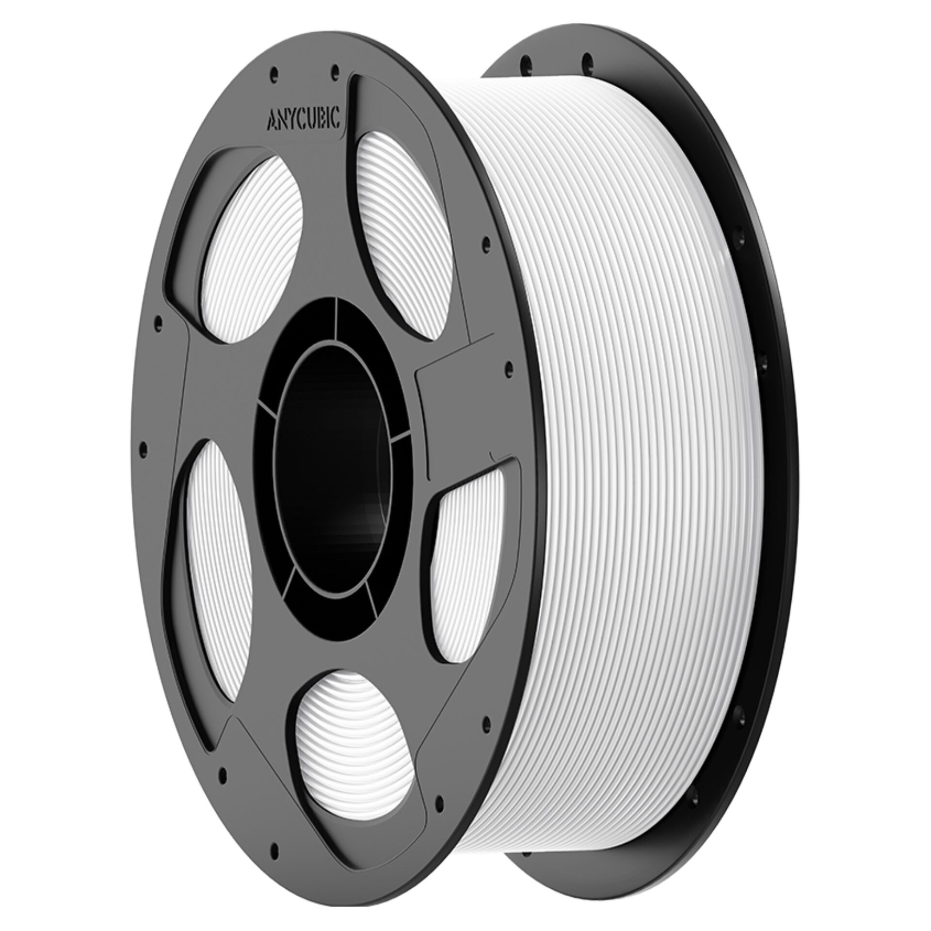 3D-Druck Filament, PLA Filament, Filament-Spule, weiße Filament, Spule Filament